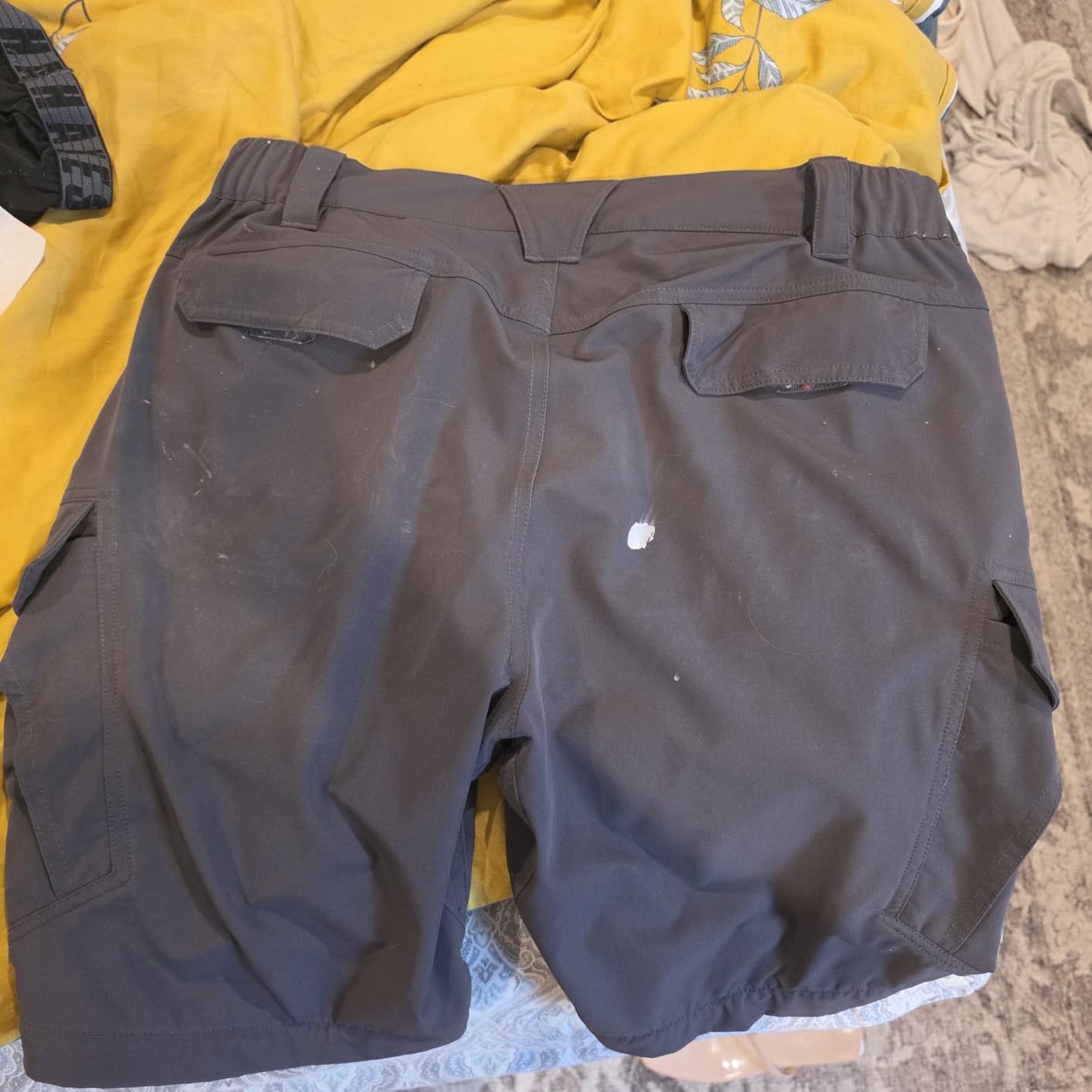 Men's Convertible Hiking Pants with 7 Pockets, Zip-Off Quick-Dry | Waterproof, Lightweight, 4-Way Stretch with Semi-Elastic Waist for Tactical Wear, Safari & Hiking customer photo 2