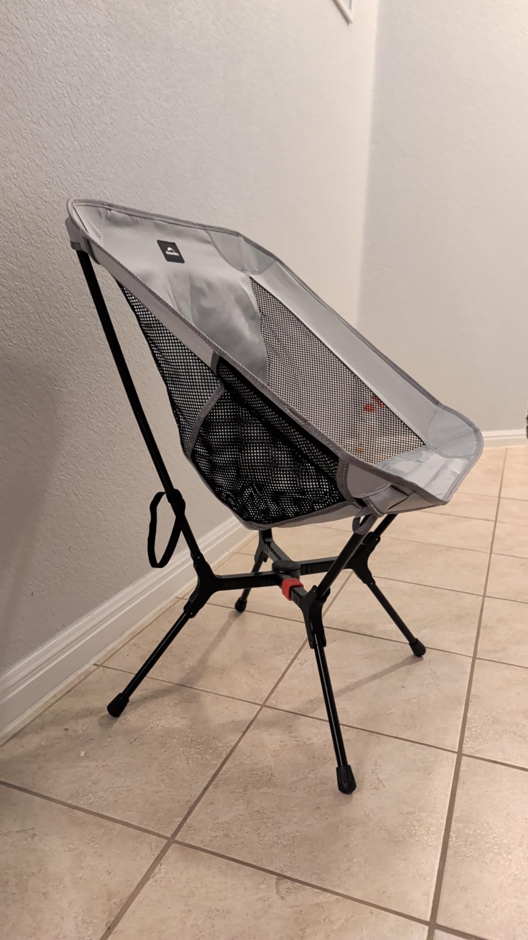 Naturehike YL01 Snap Camping Chair - 1 Second Setup Frame, 441lb Heavy-Duty | Portable Lightweight Backpacking Chair for Hiking, Beach & Travel, Breathable Side Mesh, Snap-Lock Quick-Open Frame customer photo 2
