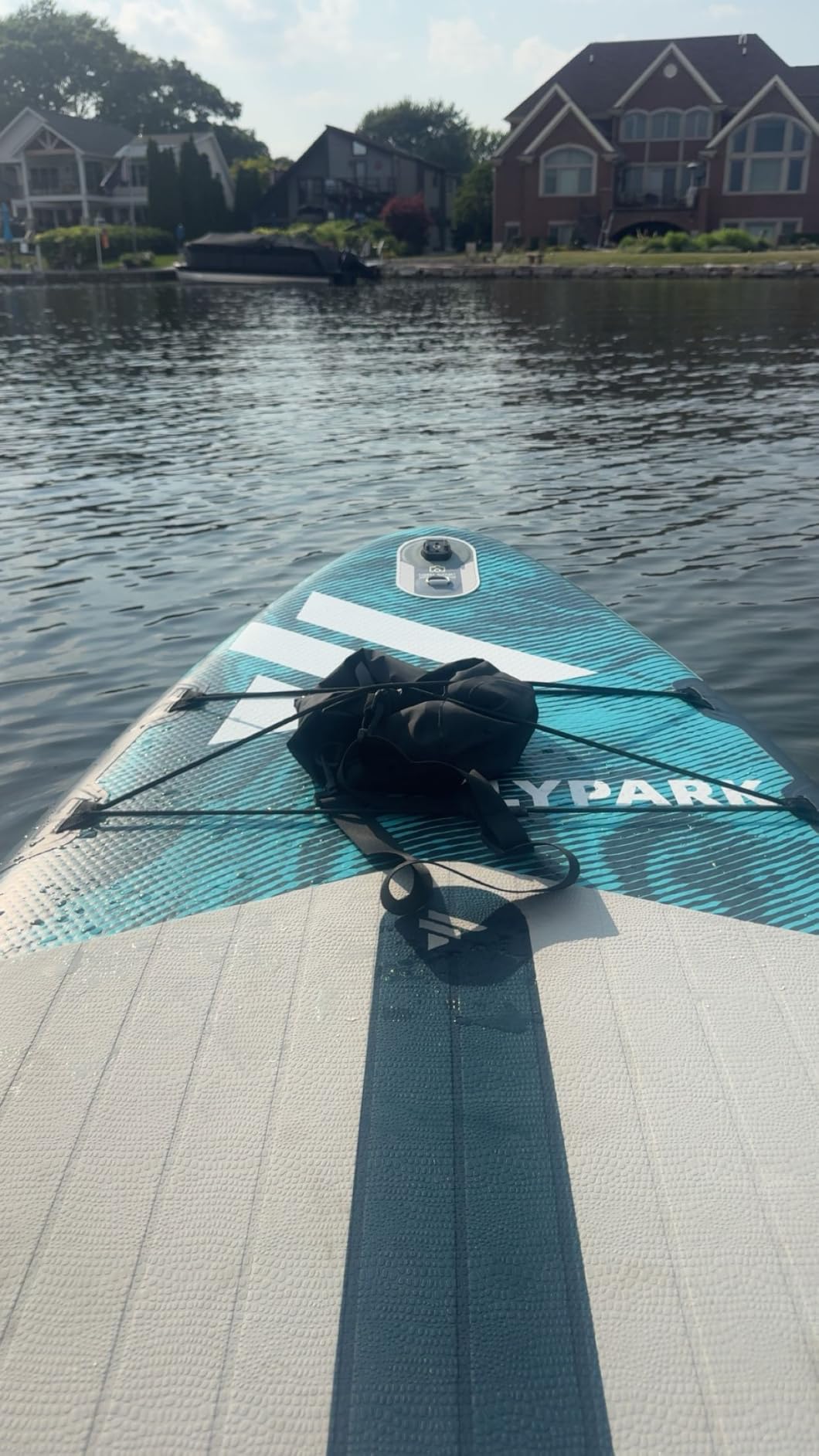 Flypark 10'8/11'x35'' Fishing&Family Stable Inflatable Paddle Boards, Extra Wide SUP Paddleboard for 430lb/3 People customer photo 2