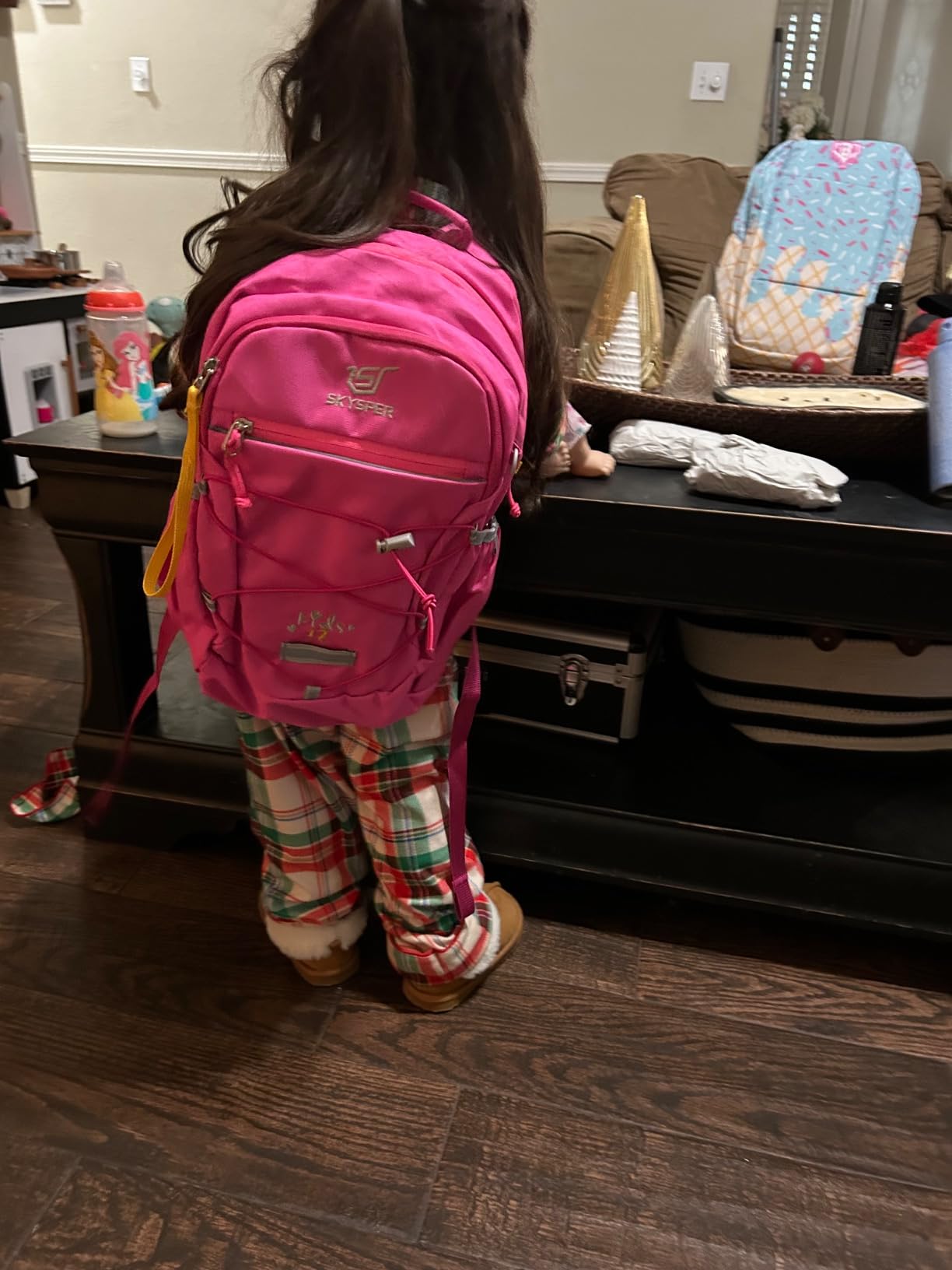 SKYSPER Kids Backpack 12L/18L Kids Travel Backpack Boy Girl for Ages 4-10 | Kids Hiking Backpack with Chest Strap and Waist Belt for Traveling Day Trips Outdoor customer photo 2