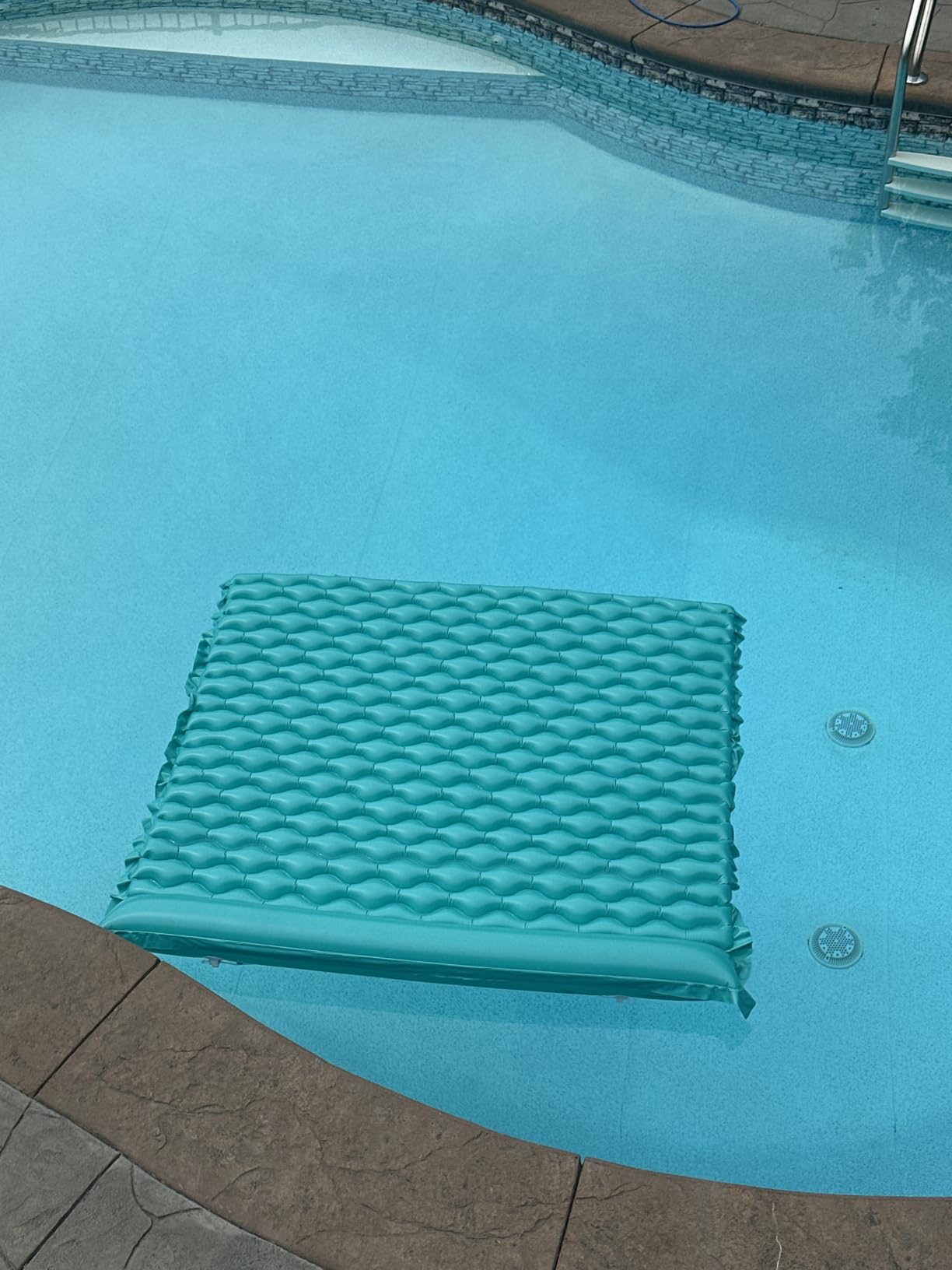 Jasonwell Floating Mat Pool Floats - Giant Inflatable Pool Float Lake Raft Lounge Floating Water Mat customer photo 1