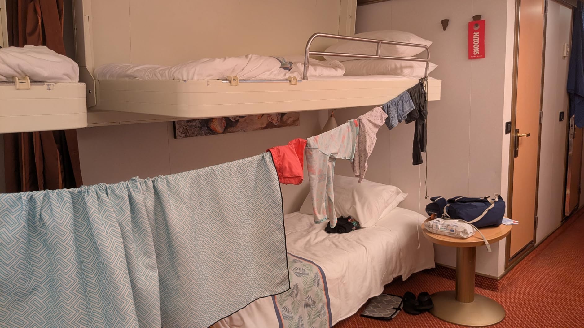 Retractable Travel Clothesline, Portable Clothes Laundry Line | Heavy Duty Rope Pulley System with Carabiner for Outdoor Camping, Cruise Ships, RV, Indoor Backyard, Balcony customer photo 2
