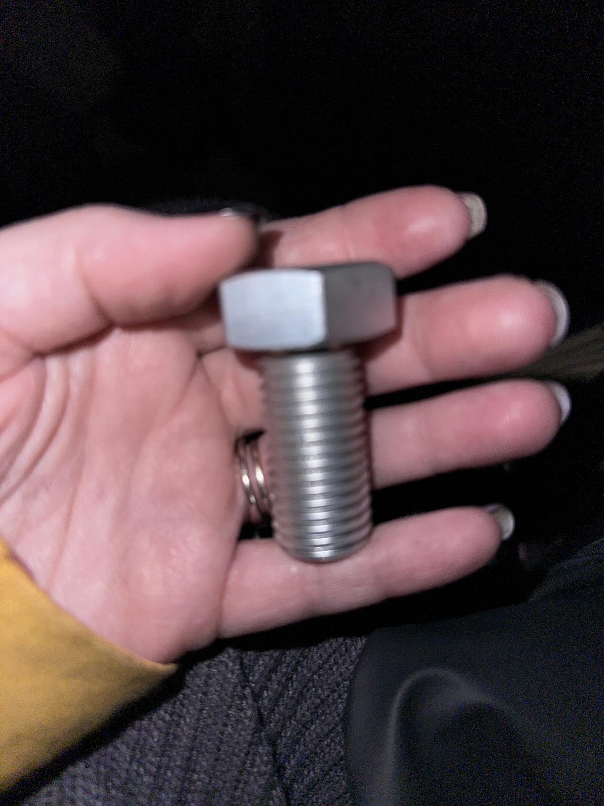 Fake ALUMINUM Bolt Container Stash Geocache Hidden Magnetic Cache (2 PACK) Waterproof Rust Proof customer photo 2