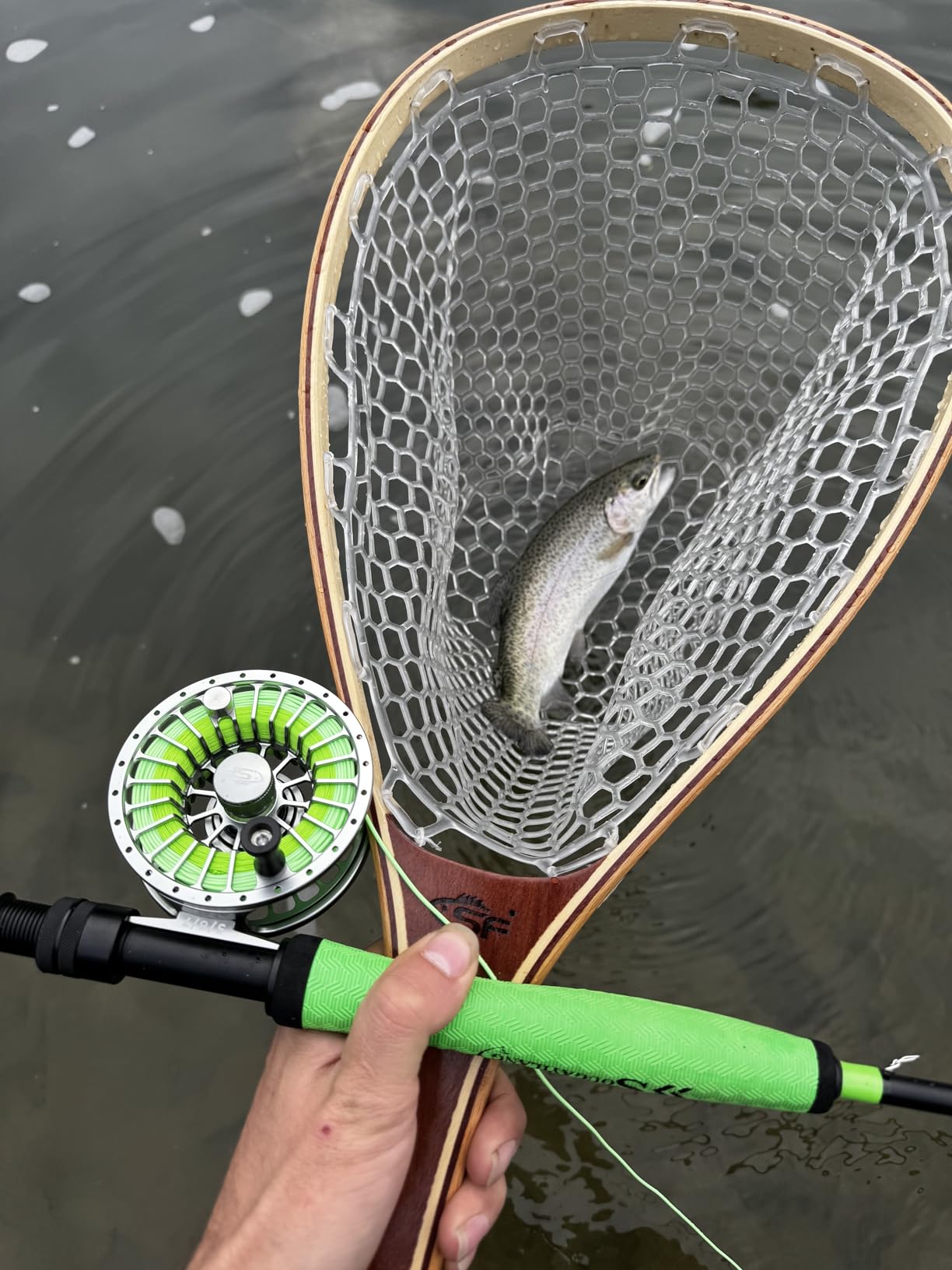 SF Premium SF005 Fly Fishing Reel Aircraft-Grade Aluminum 3/4/5, 5/6/7, 7/8/9 WT Dust-Proof Sealed Drag Free Reel Case Perfect for Trout & Bass customer photo 2