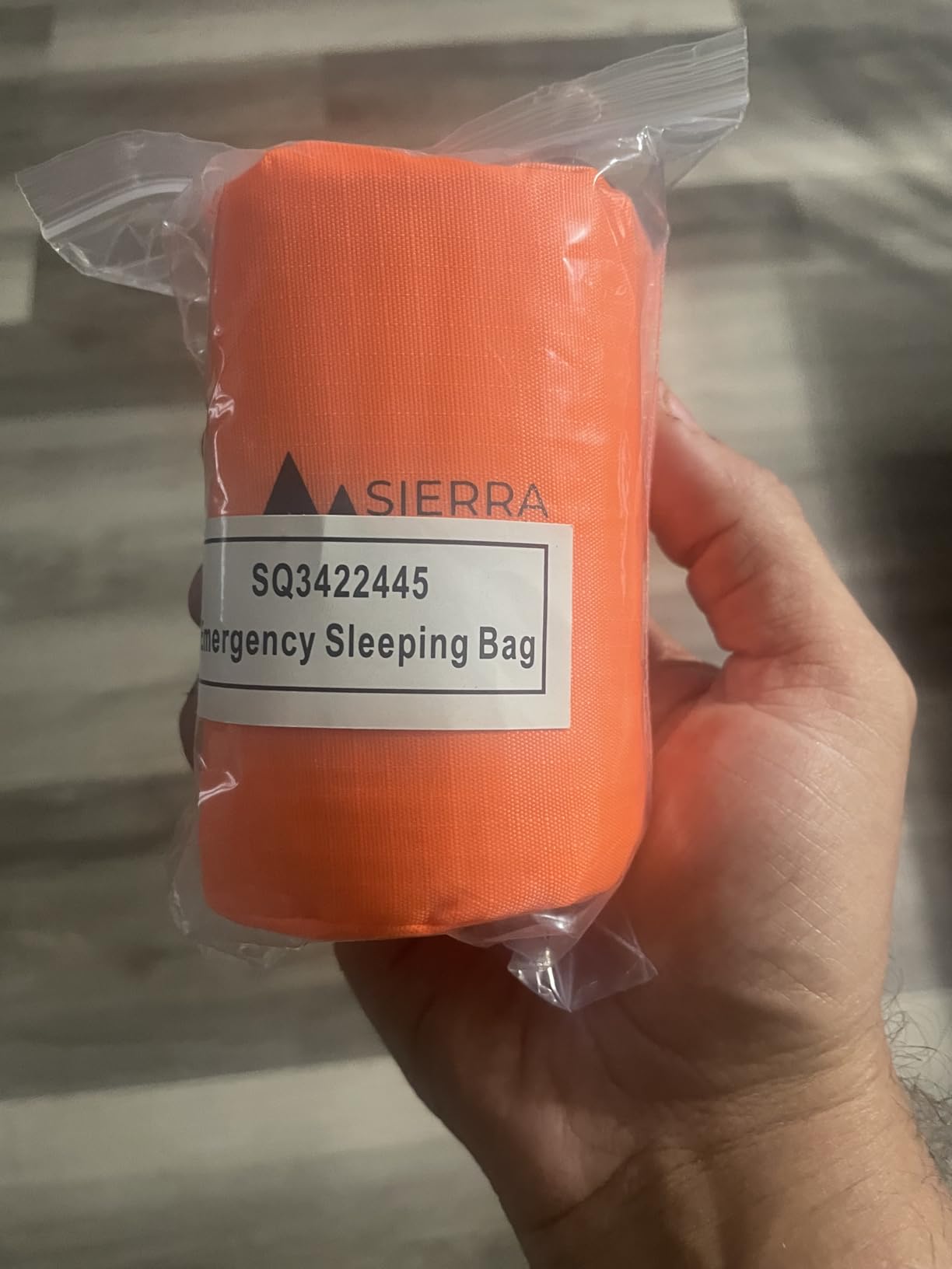 Emergency Sleeping Bag, Waterproof Thermal Bivy Sack | Retains 90% body heat • Reusable design • Weighs 6 oz • Waterproof & windproof • For Hiking & emergency kits customer photo 2