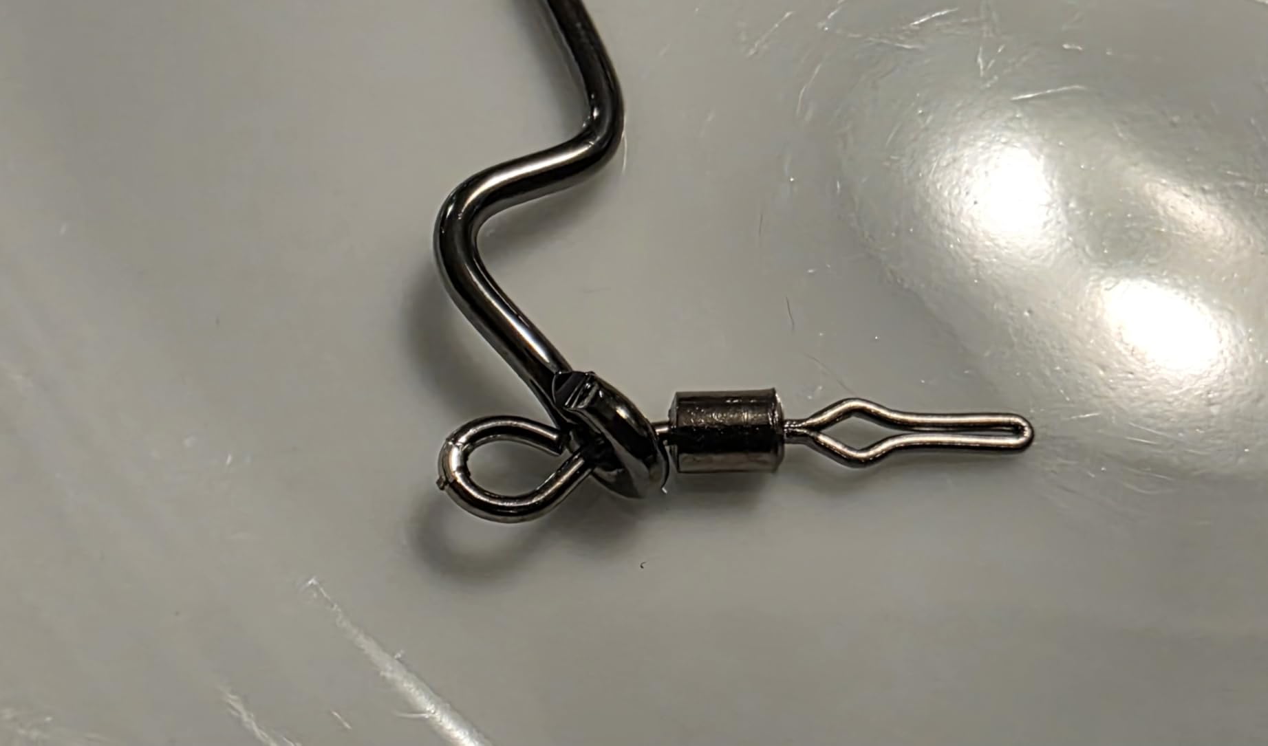 30PCS Swivel Drop Shot Hooks - Quick-Clip Design, Easy Dropshot Rigging for Bass Fishing customer photo 1