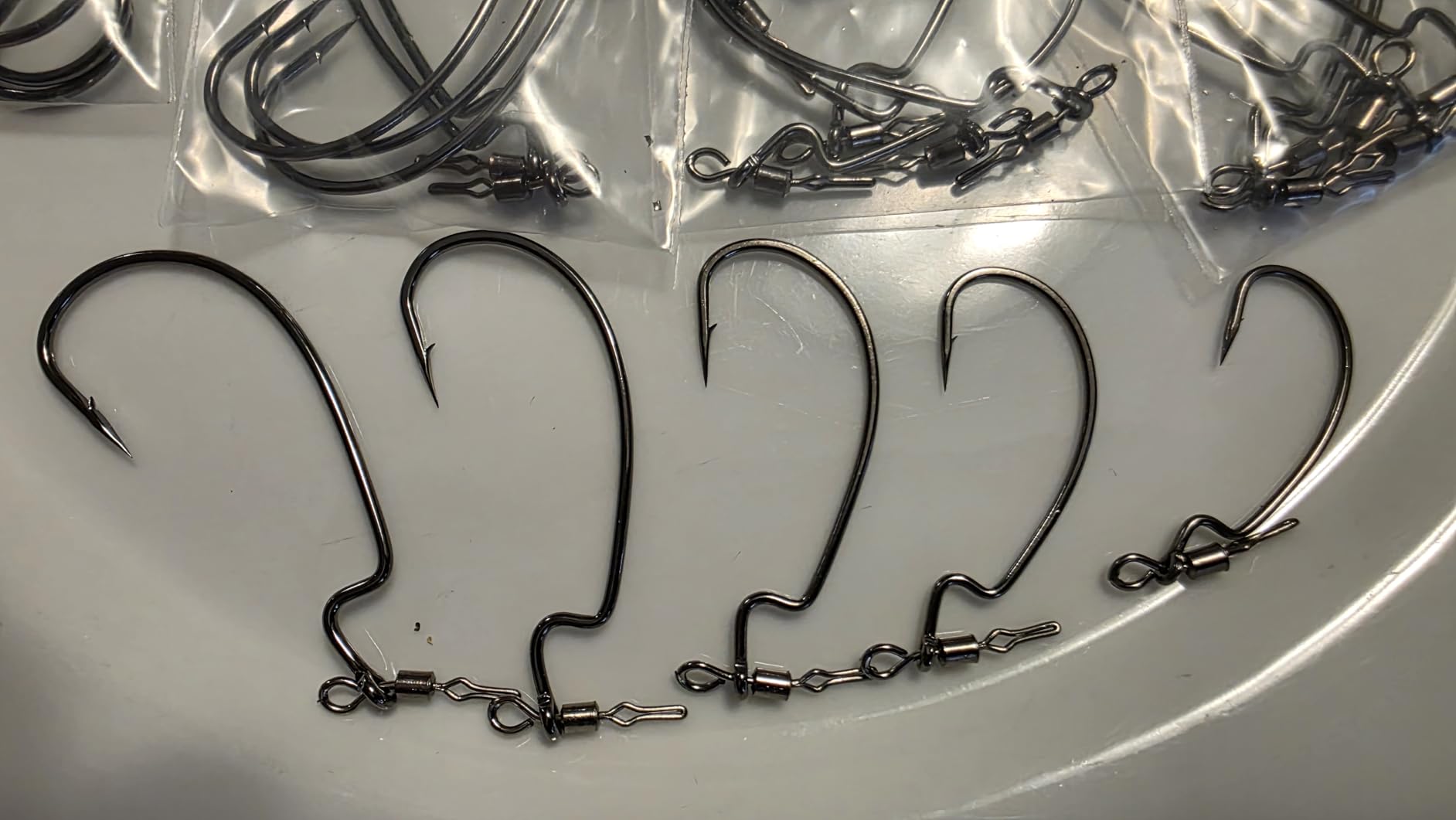 30PCS Swivel Drop Shot Hooks - Quick-Clip Design, Easy Dropshot Rigging for Bass Fishing customer photo 2