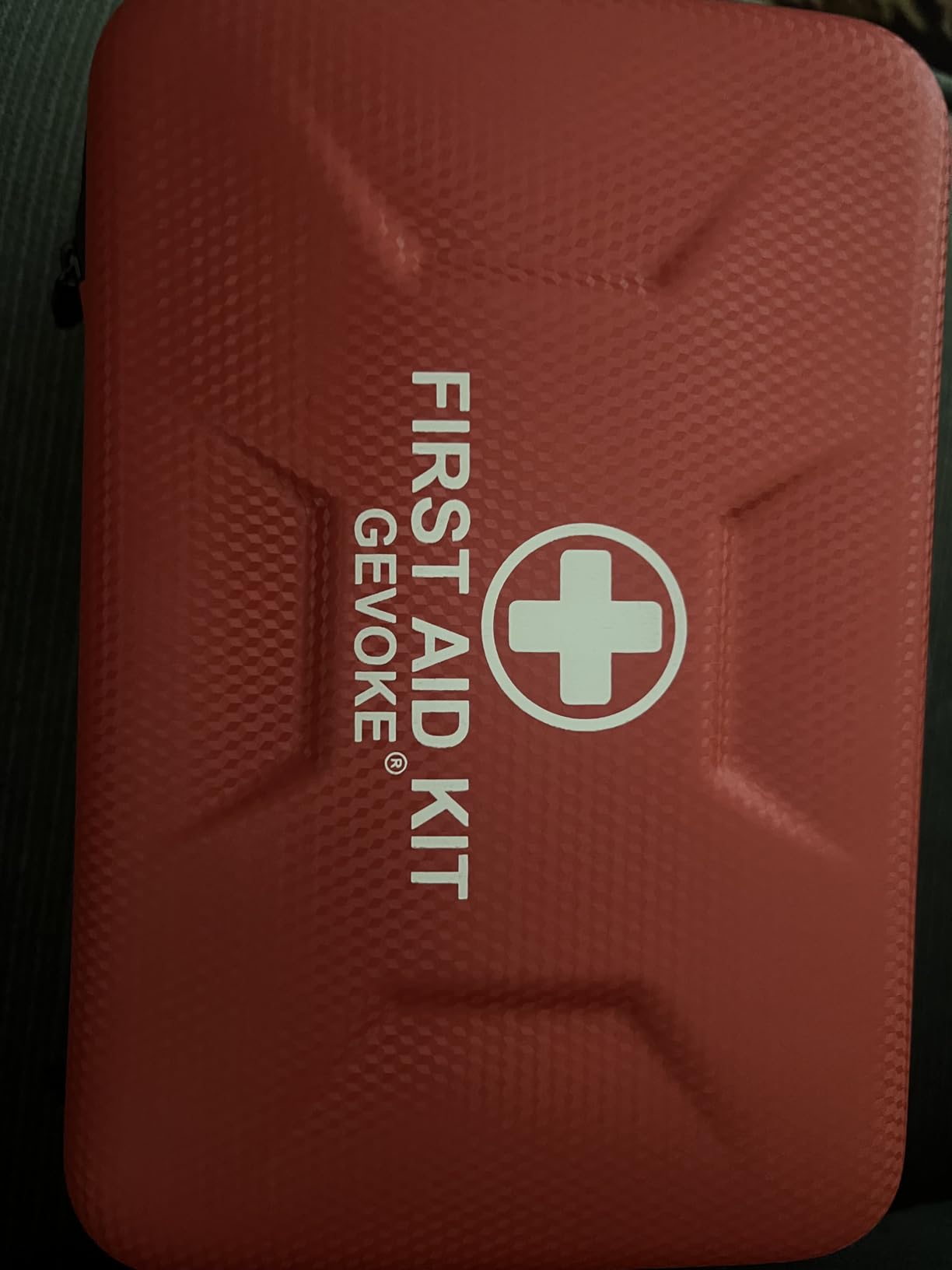 Gevoke 410 Piece Waterproof Hard Shell First Aid Kit, Red | For Home, Car, Travel, Camping, Truck, Hiking, Sports, Office, Vehicle & Outdoor, Emergency First Aid Kit customer photo 1