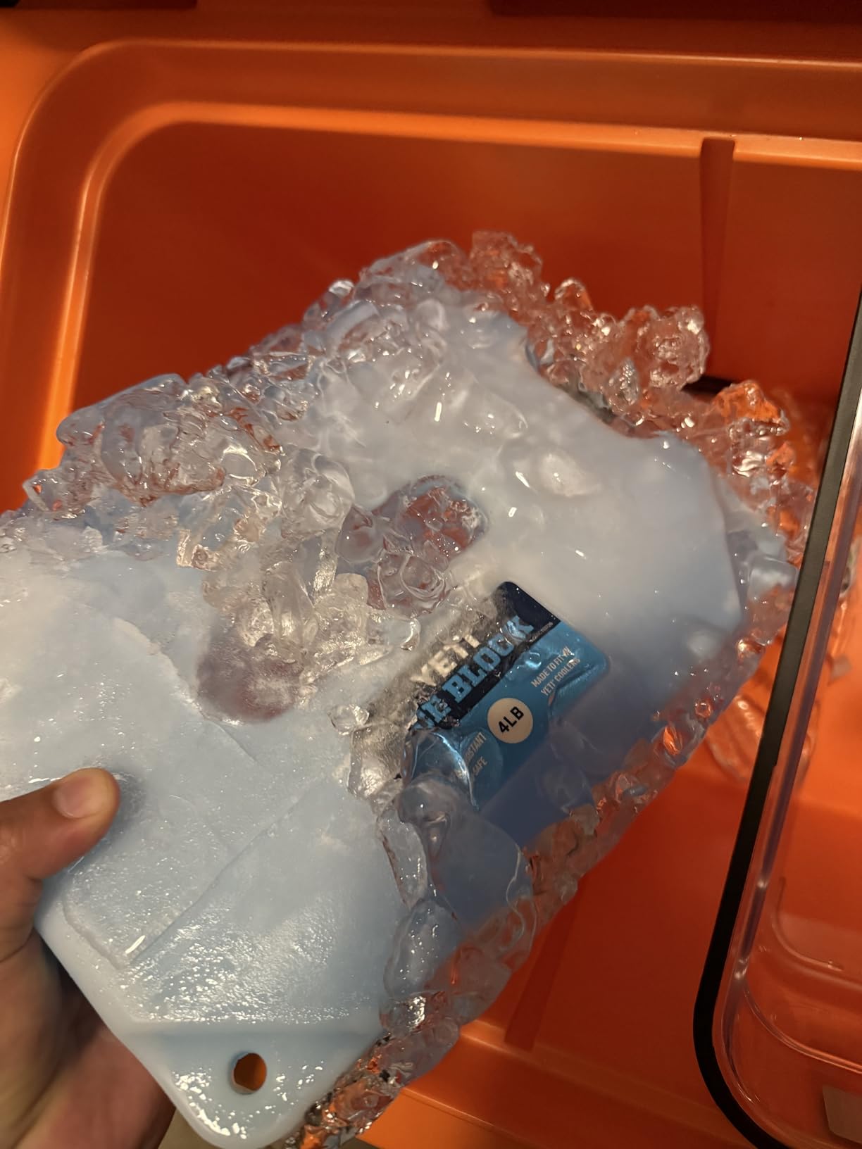 YETI ICE Block Refreezable Reusable Cooler Ice Pack customer photo 2