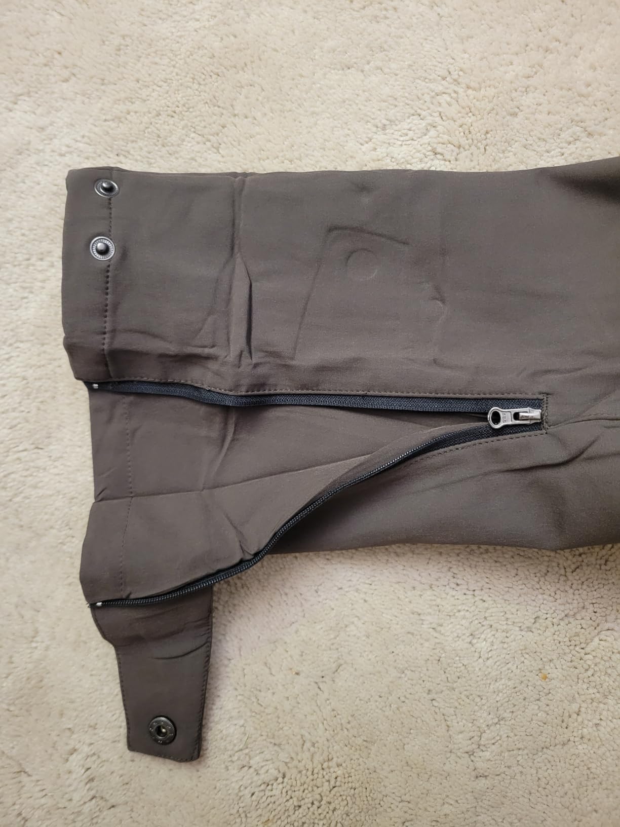 Mens Winter Hiking Snow Pants-Waterproof Insulated Fleece Lined for Camping Outdoor Softshell Snowboard Ski Pants customer photo 2