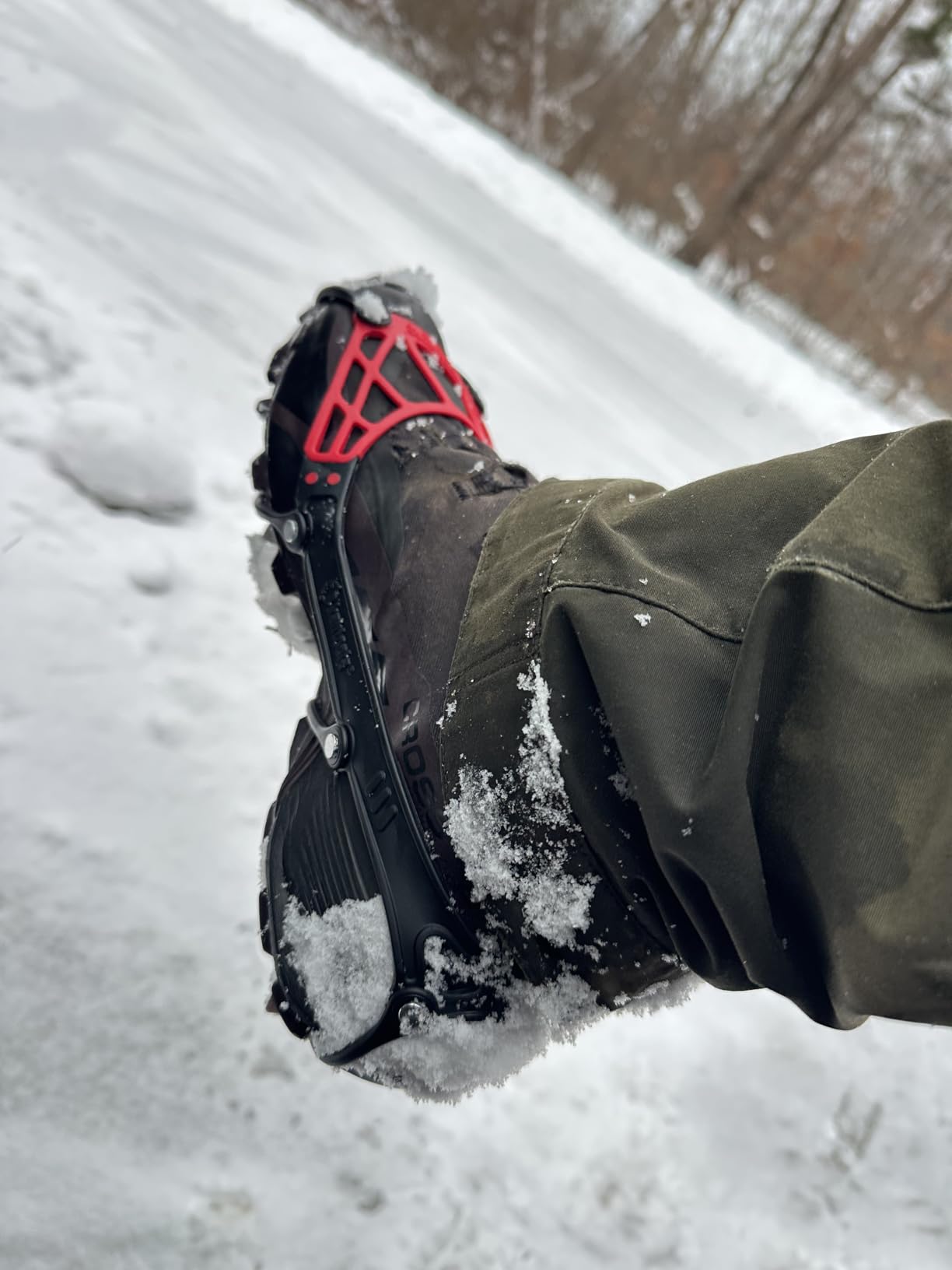 Kahtoola MICROspikes Ghost Footwear Traction for Winter Trail Running customer photo 2
