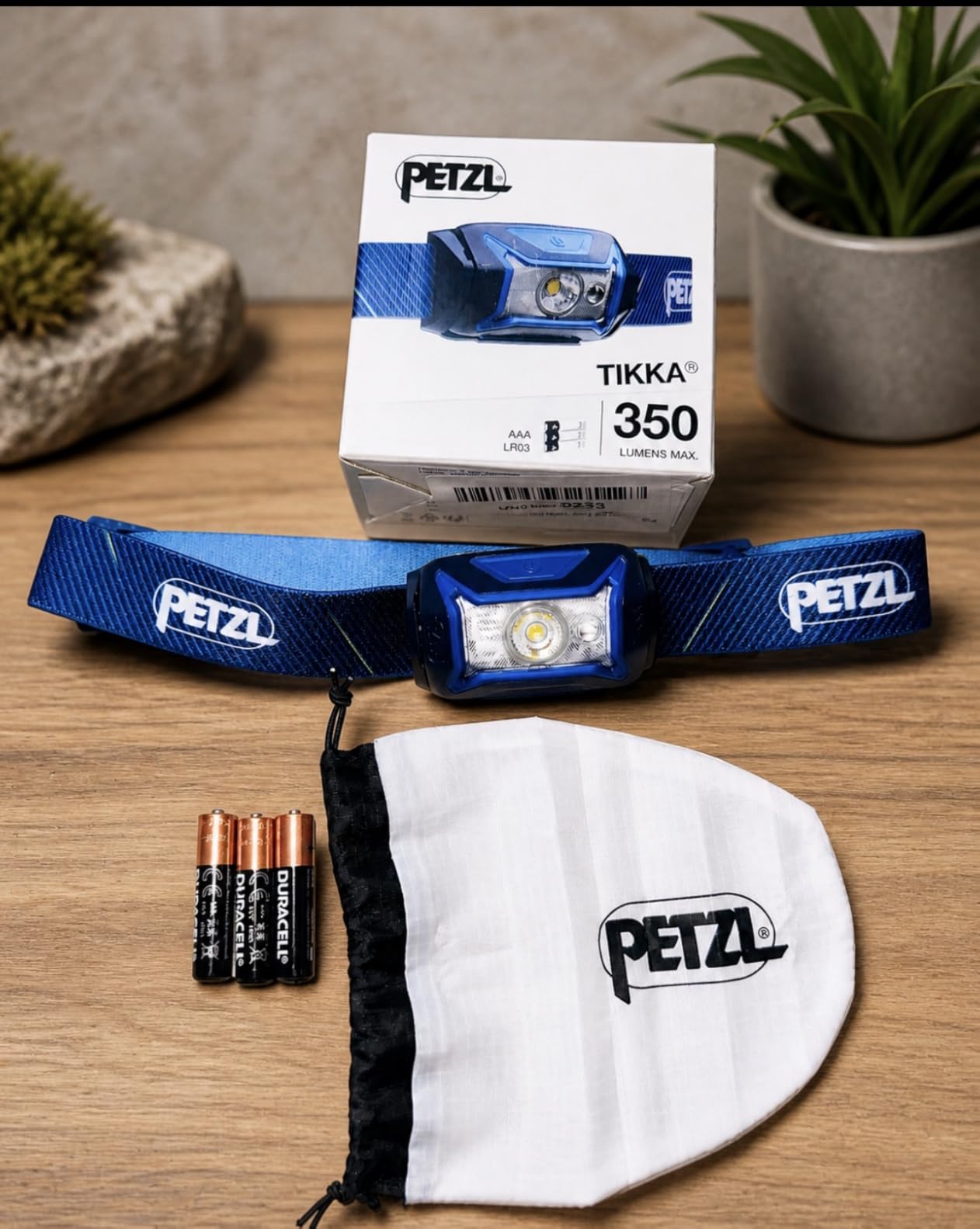 Petzl Tikka Headlamp - Black | Compact, 350 Lumen Light with Red Lighting, for Hiking, Climbing, Running, & Camping customer photo 1