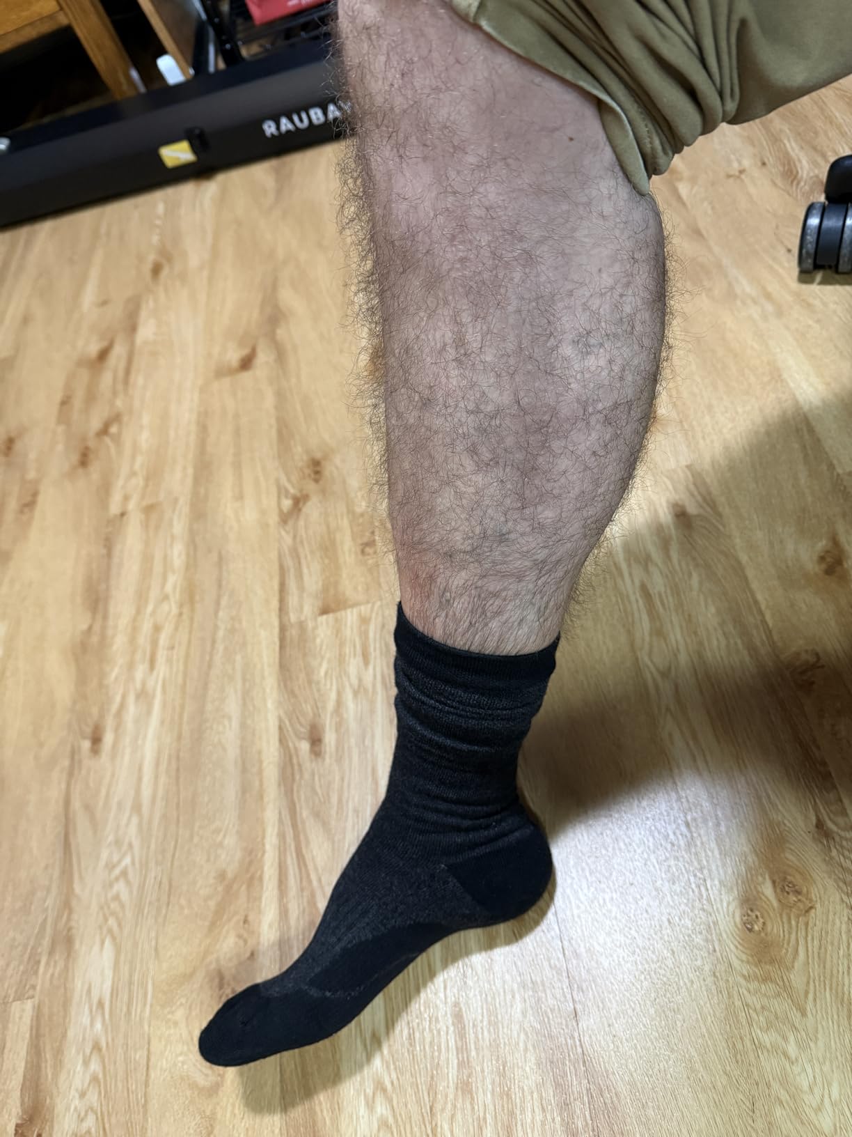 Merino Wool Compression Socks for Women Men, 15-20 mmHg Knee High Socks for Flying, Travel, Running customer photo 1