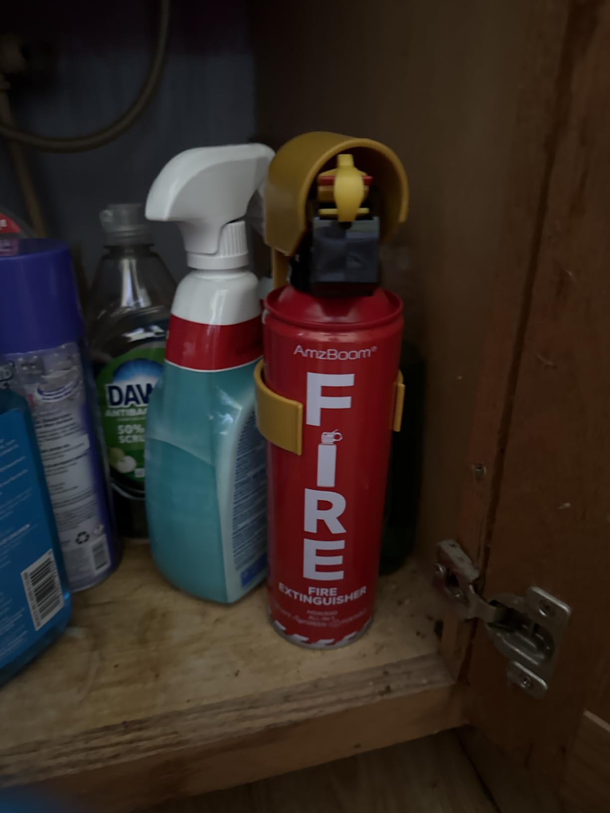 AmzBoom 3-Pack Fire Extinguisher for Home, Kitchen, Car, Camping & Electronics - ABC/K Class with Mounts - Portable, Long-Lasting. customer photo 1