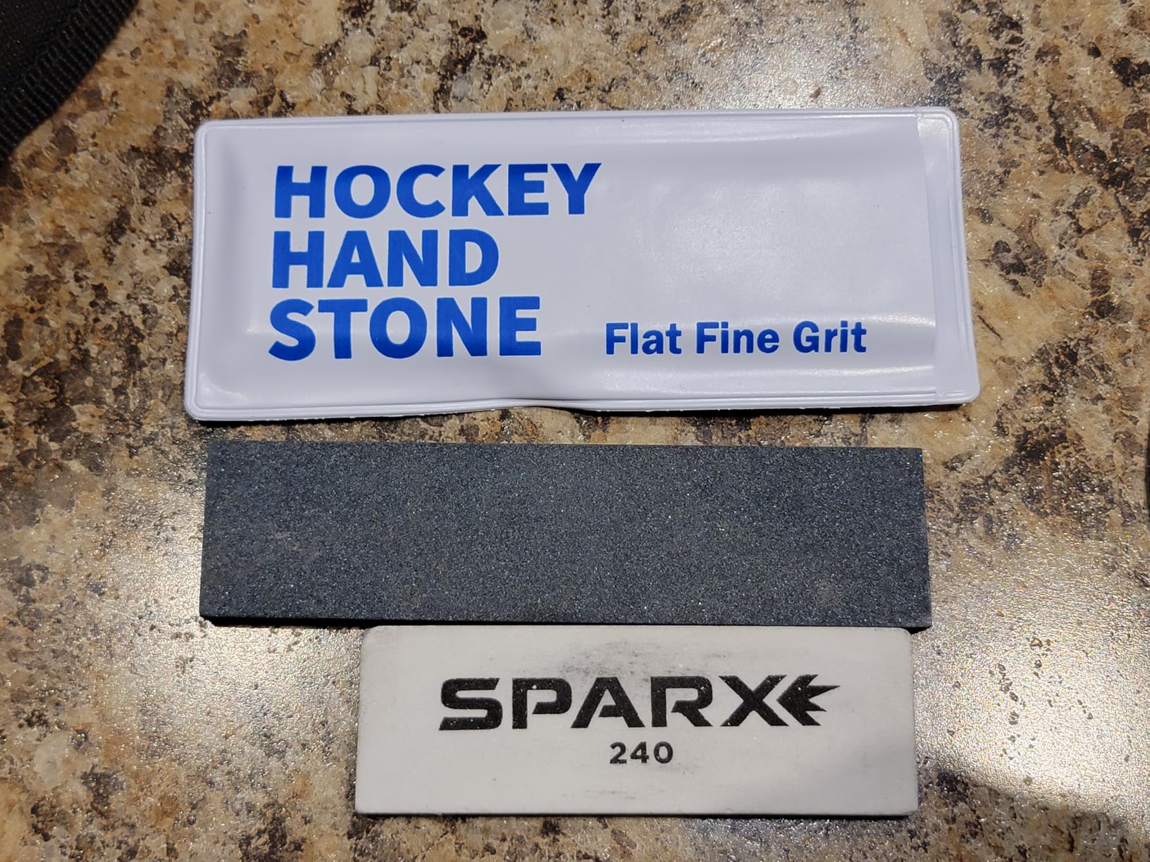 2Pcs/4Pcs Skate Sharpening Stones, Hockey Skate Hand Stone with PU Cover customer photo 1
