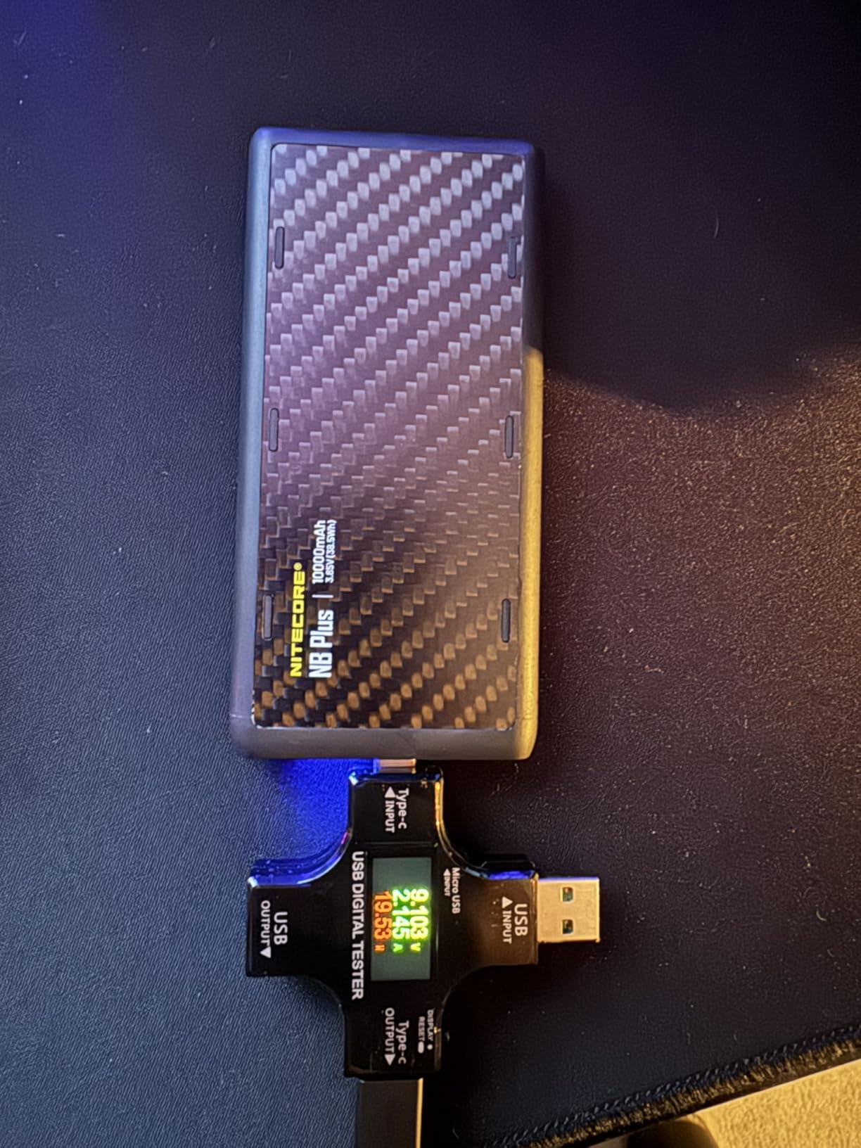 Nitecore NB Plus 10,000mAh Power Bank, Ultra Lightweight and Slim USB-C and USB-A Ports for Phones, iPads and More, Travel Ready Fast Charging 5V/3A QC PD customer photo 1