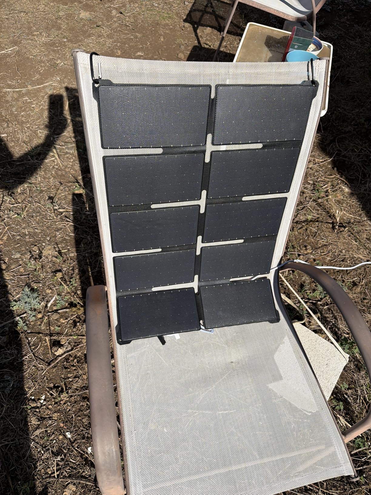 BigBlue Portable 35W Solar Panel Charger with Fast Charging USB-A and PD 25W USB-C for Camping Backpacking, 1.54 lbs, IP68 Waterproof, Folding Solar Phone Charger for iPhone/Android, iPad, Power Bank customer photo 1