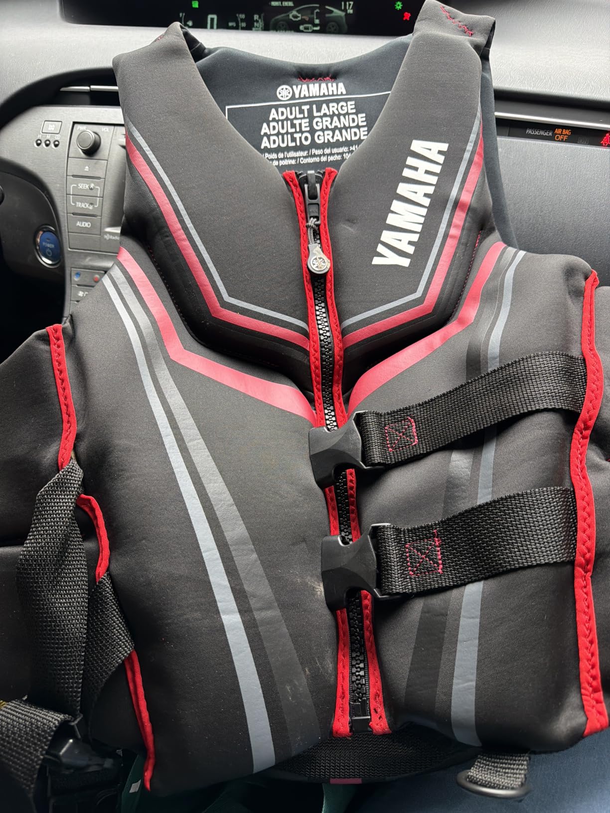Yamaha Motor Men's Neoprene Two-Buckle PFD Life Jacket Vest customer photo 1