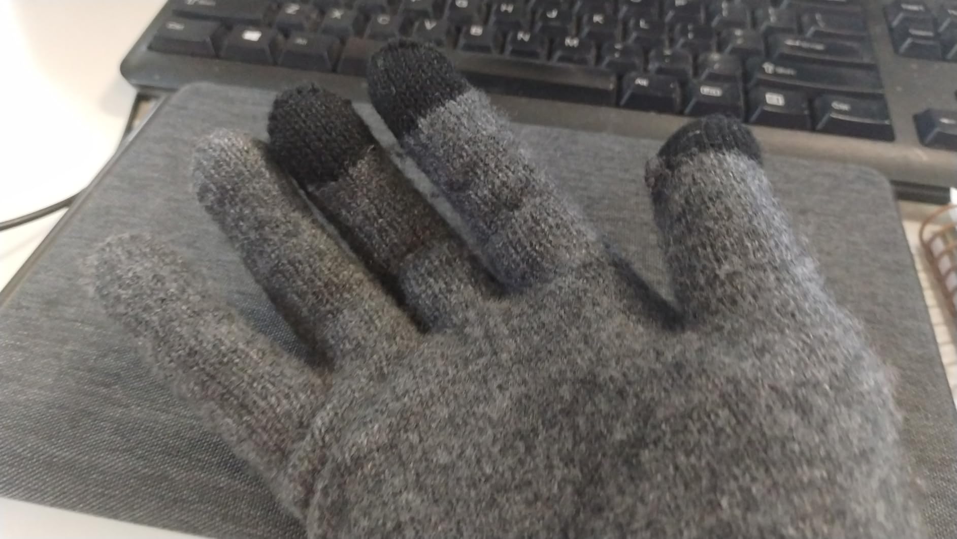 100% Merino Wool Gloves for Women Men - Winter Touchscreen Thermal Warm Gloves for Driving Running Texting Gift customer photo 1