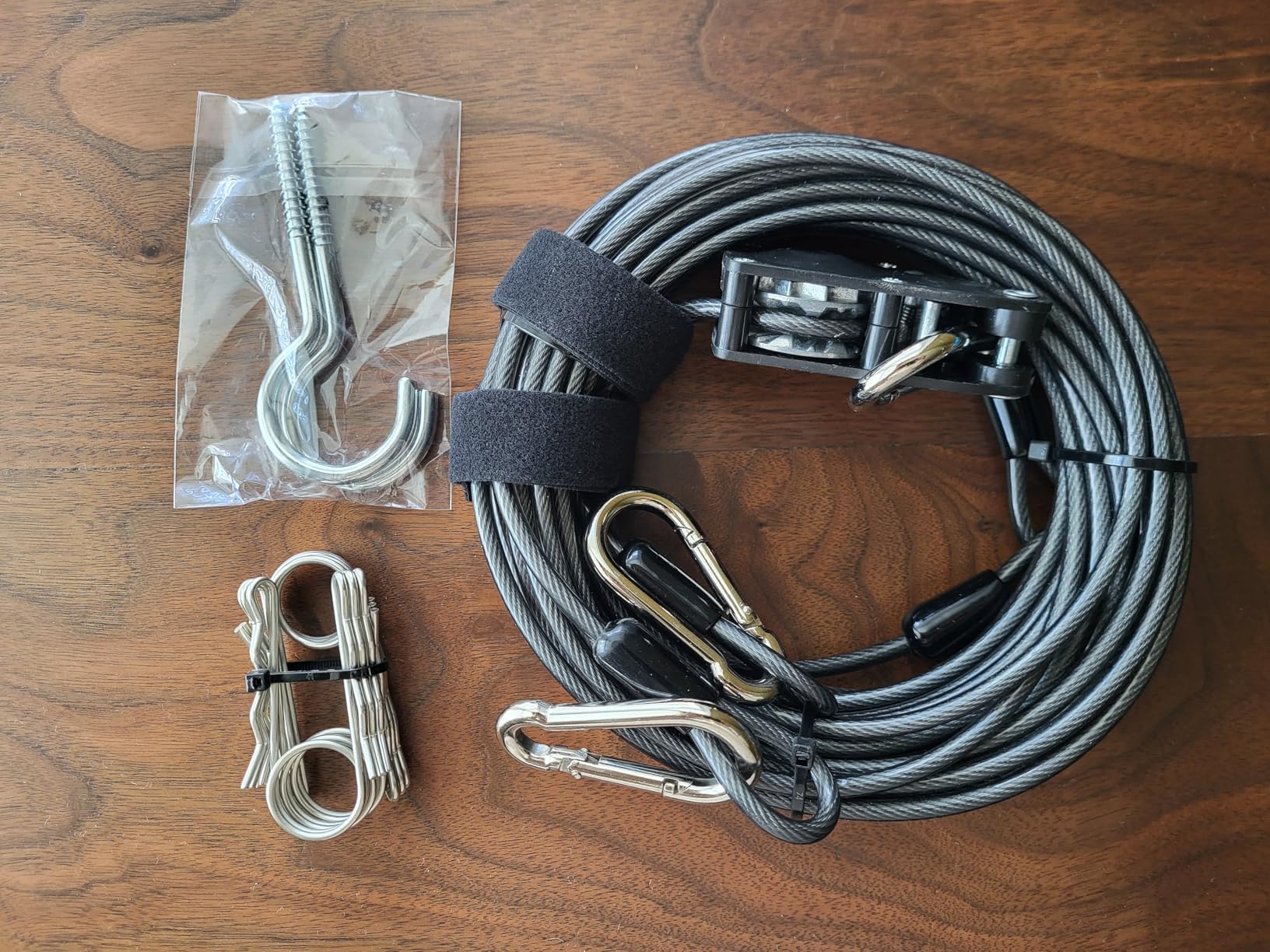 NAZOU Outdoor Retractable Clothesline, 3/16