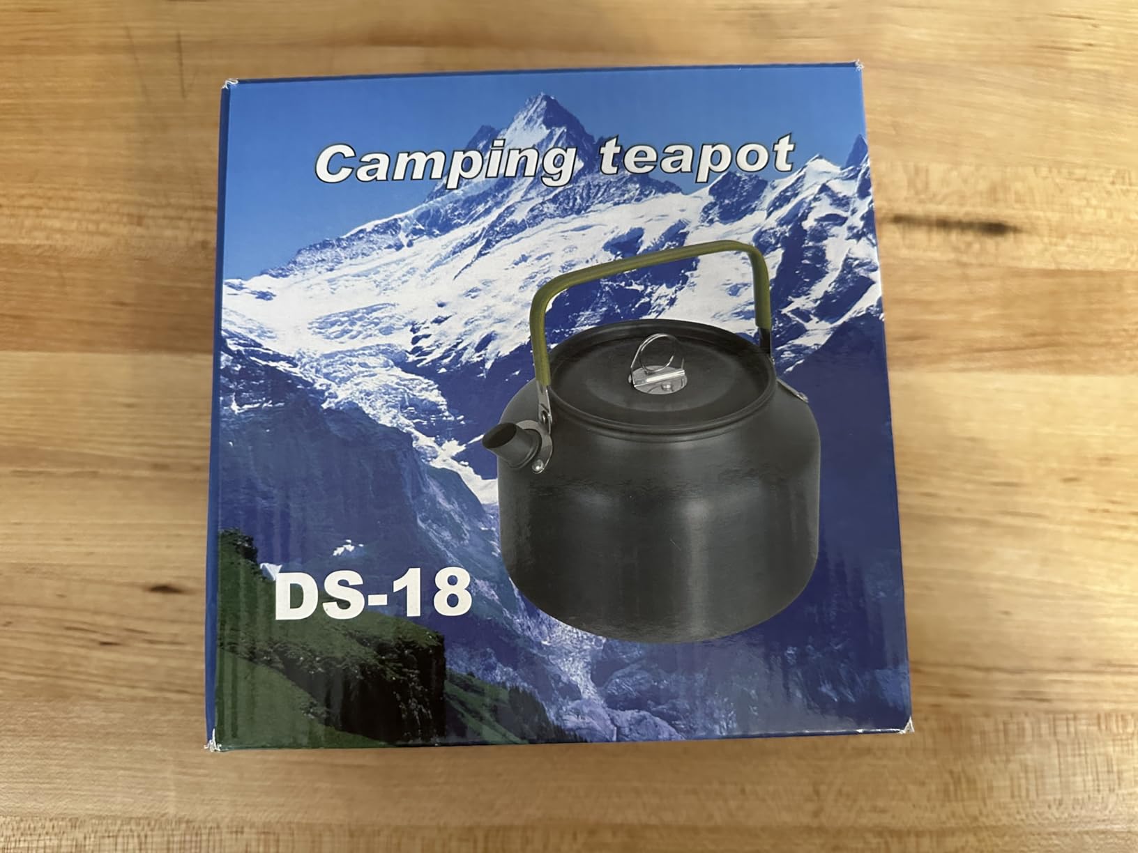 FUNYKICH 1.2L Camping Kettle with Carry Bag, Portable Stovetop Tea Kettle Fast Heating Boiling Hot Water for Open Fire, Lightweight Coffee Pot with Anti-Scald Handle for Outdoor Hiking Picnic Travel customer photo 1