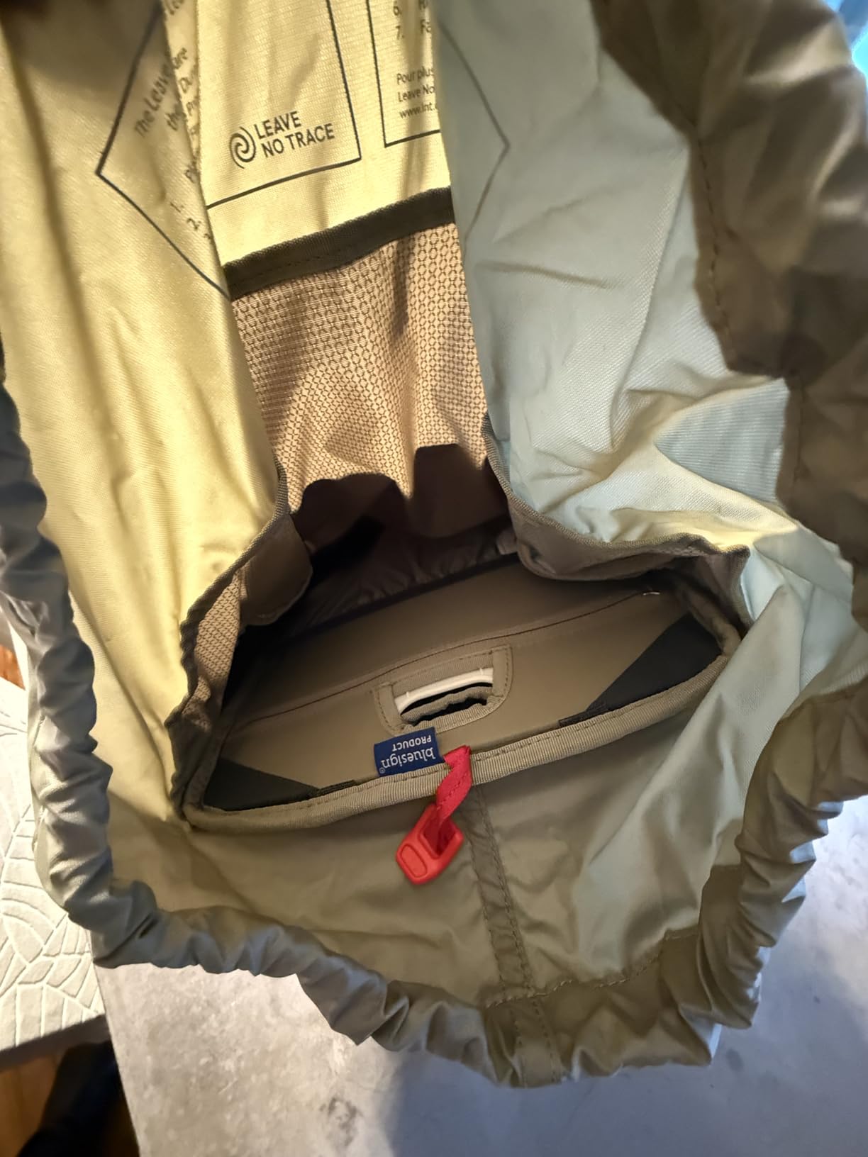 Osprey Kestrel LT 35L Men's Backpacking Backpack - Lightweight Hiking & Camping Bag with Waterproof Raincover, Moss Green customer photo 2