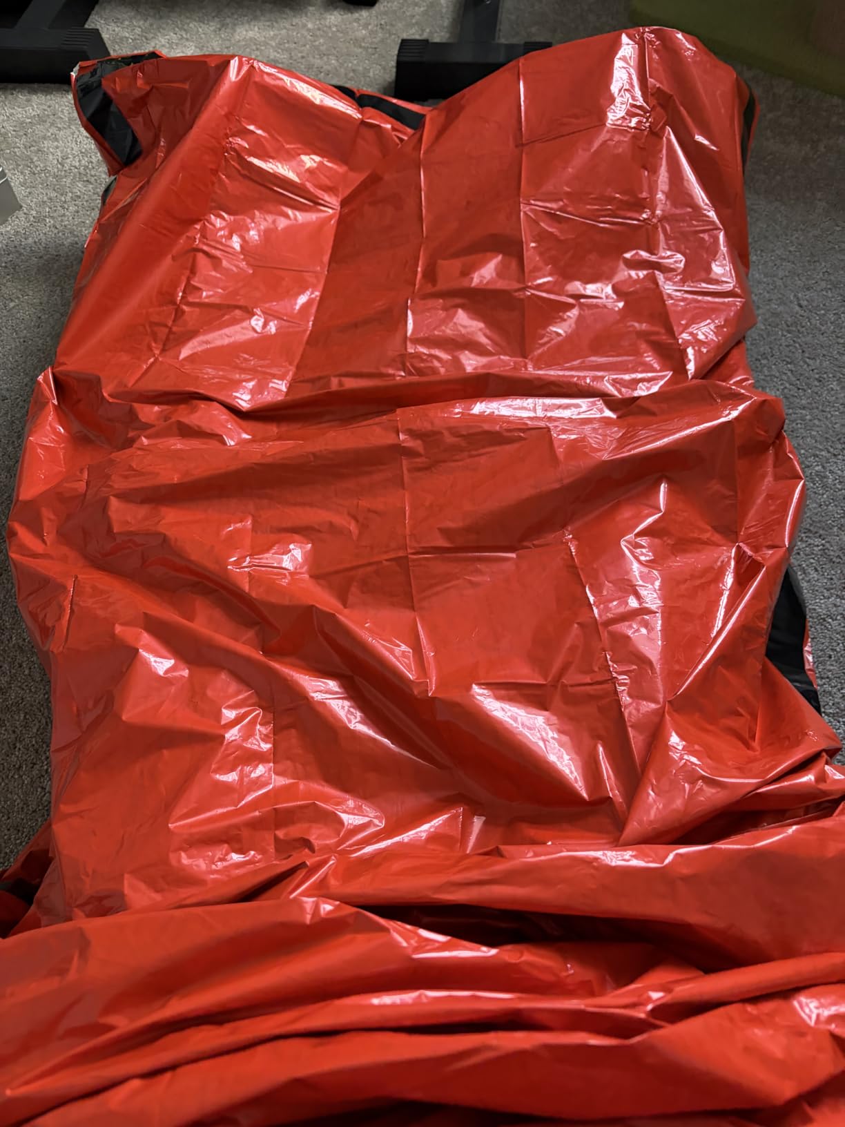 Thermal Emergency Sleeping Bag for Survival: Reflects 90% of Body Heat | 3 Second Rapid Heating for Camping Hiking Backpacking - Reusable Waterproof Mylar Bivy Sack 2 Pack customer photo 1