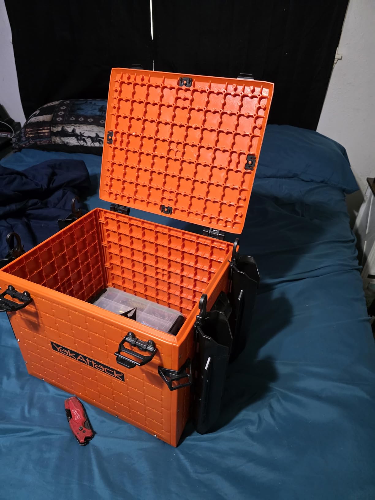 YakAttack BlackPak Pro Kayak Fishing Crate - Ranger Green | 13