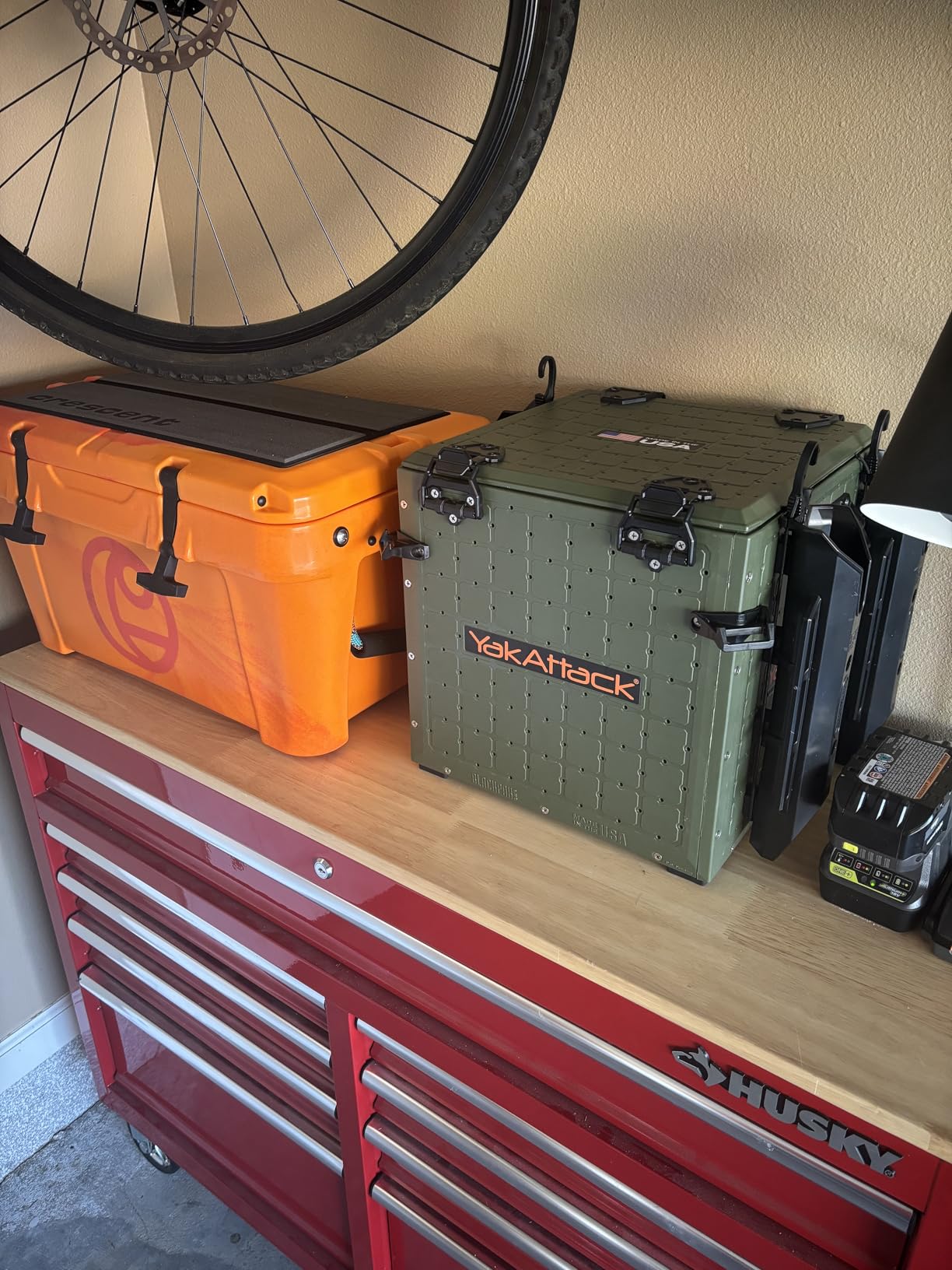 YakAttack BlackPak Pro Kayak Fishing Crate - Ranger Green | 13