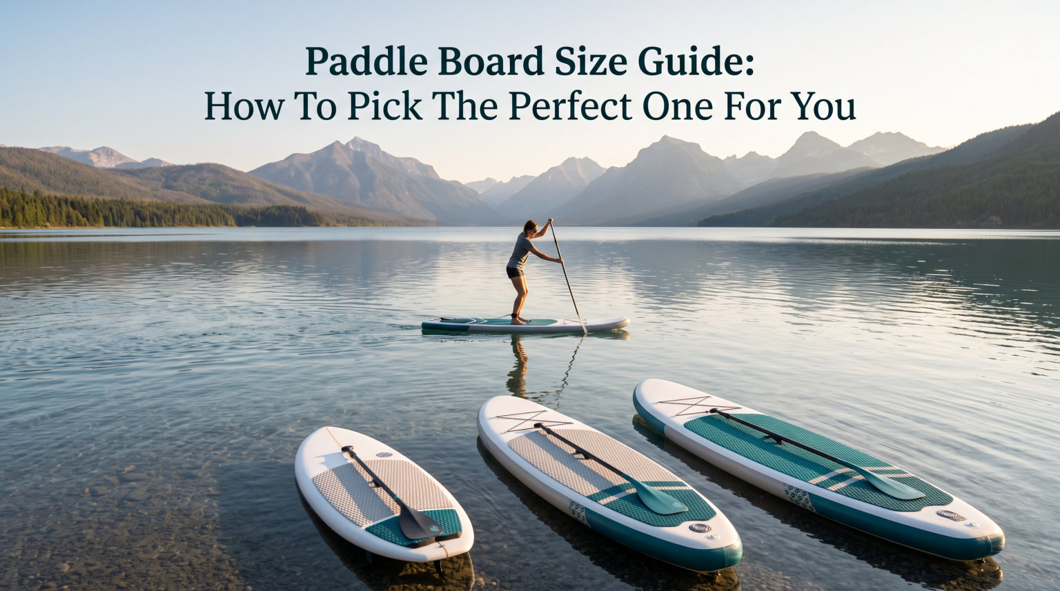 Sup Sizing Guide Paddle Board Size Guide 2026: How To Pick The Perfect SUP For You