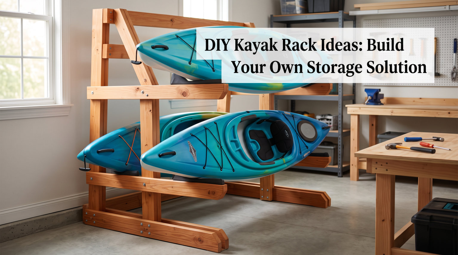 Pipe Rack Design Simple 6 DIY Kayak Rack Plans (October 2026): Build Custom Storage for $15-330