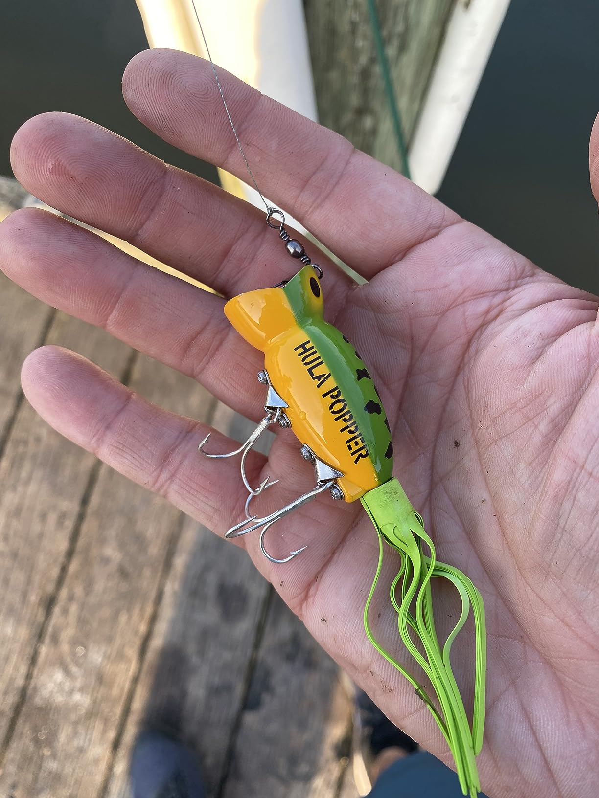 Arbogast Hula Popper Topwater Bass Fishing Lure customer photo 1