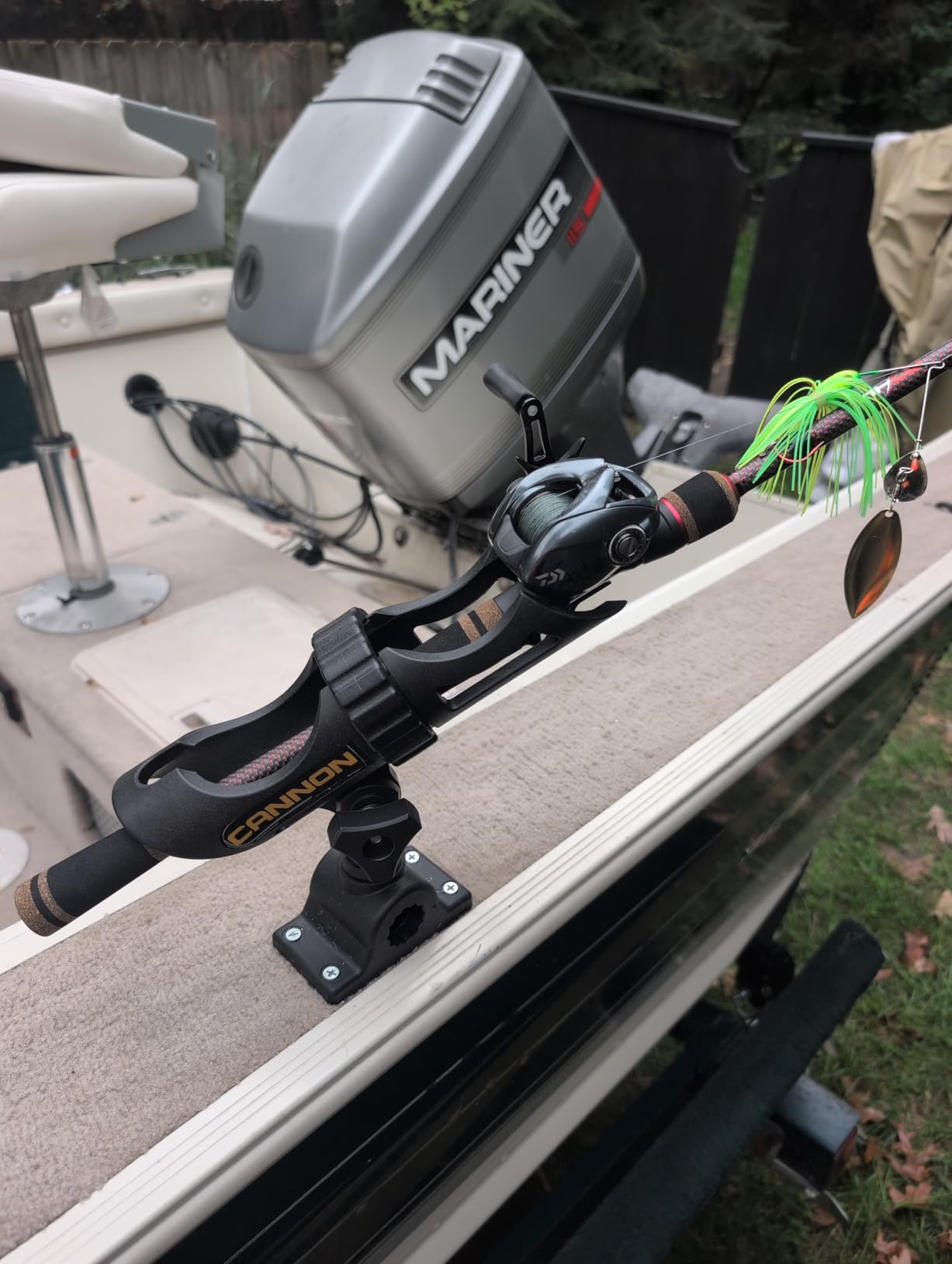 Cannon Three-Position Adjustable Rod Holder for Boat Trolling and Downriggers customer photo 2