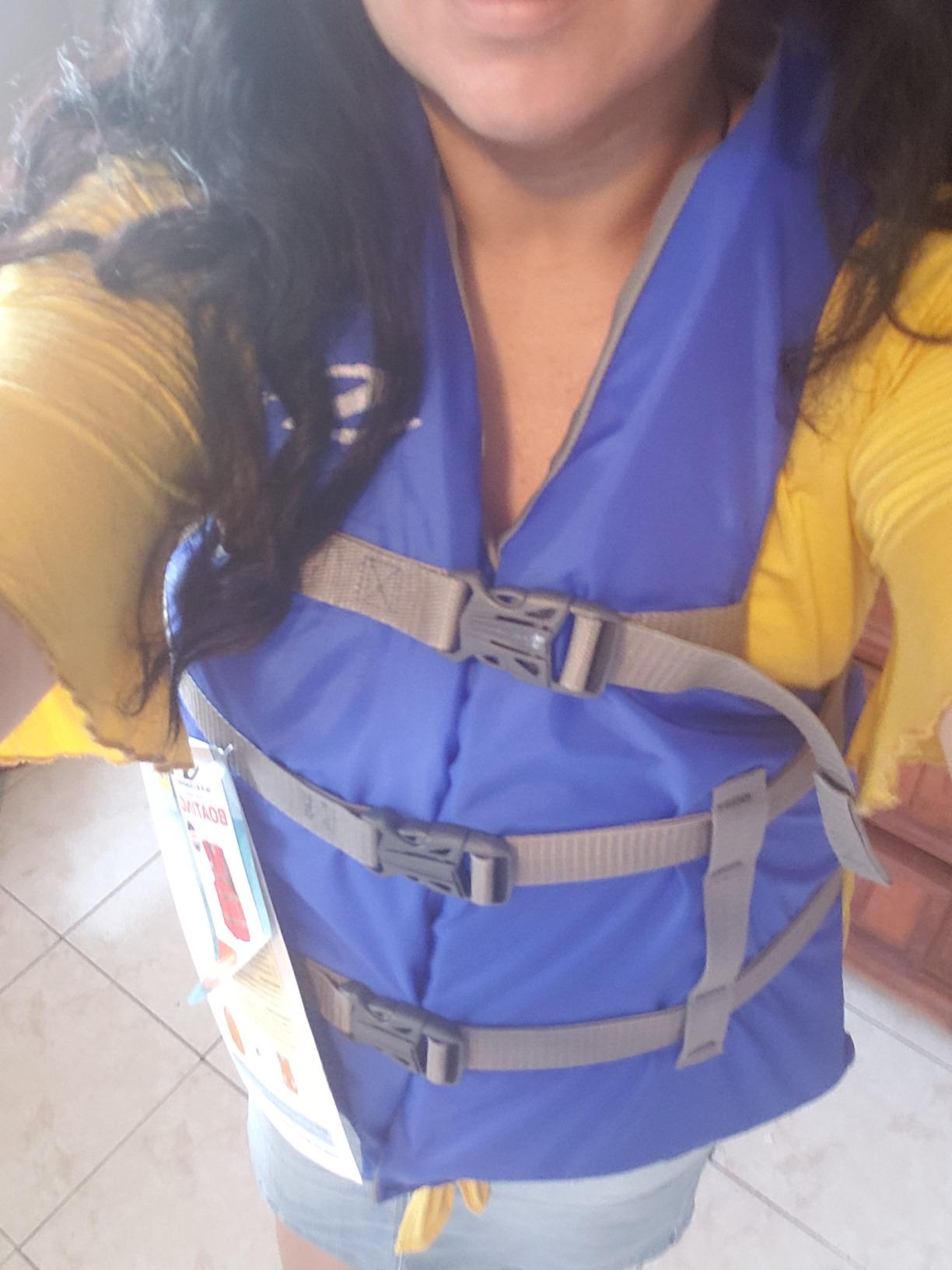 Stearns Adult Life Vest, USCG Approved Type III Life Jacket, PFD for Boating, Swimming, Watersports, & More, Standard & Oversized Fits customer photo 1
