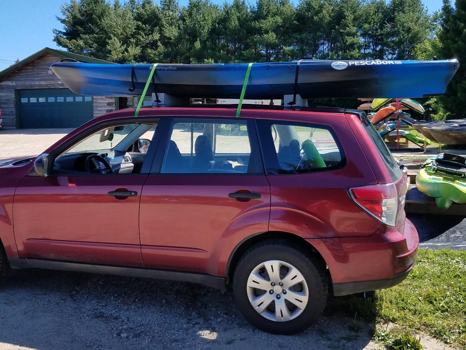 Malone Deluxe Foam Block Universal Car Top Large Kayak Carrier Kit customer photo 1