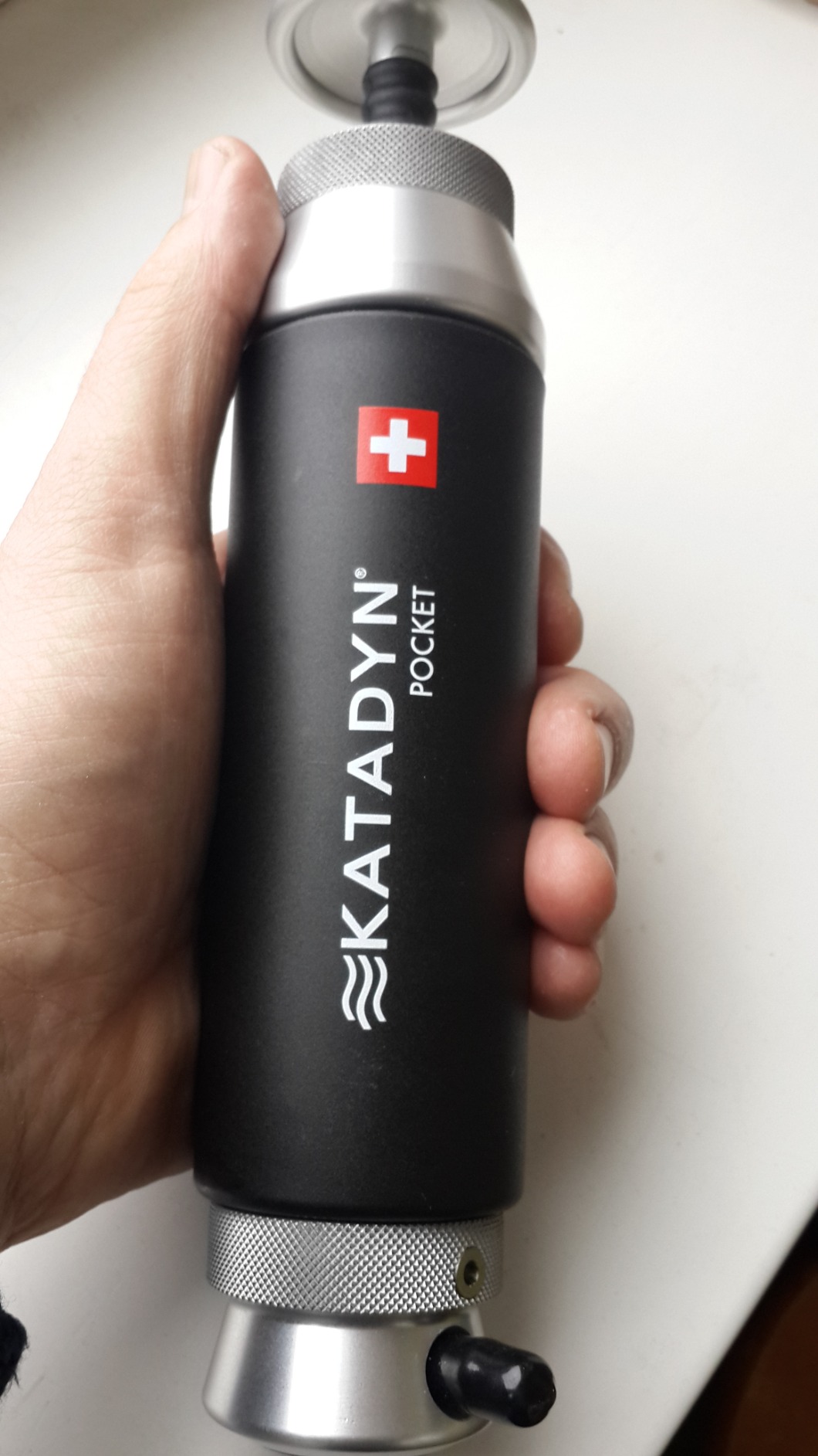 Katadyn Pocket Ceramic Hand Pump Water Filter | 13,000 Gallon Capacity, 20-Year Guarantee, Portable & Lightweight, For Camping, Backpacking & Hiking customer photo 1