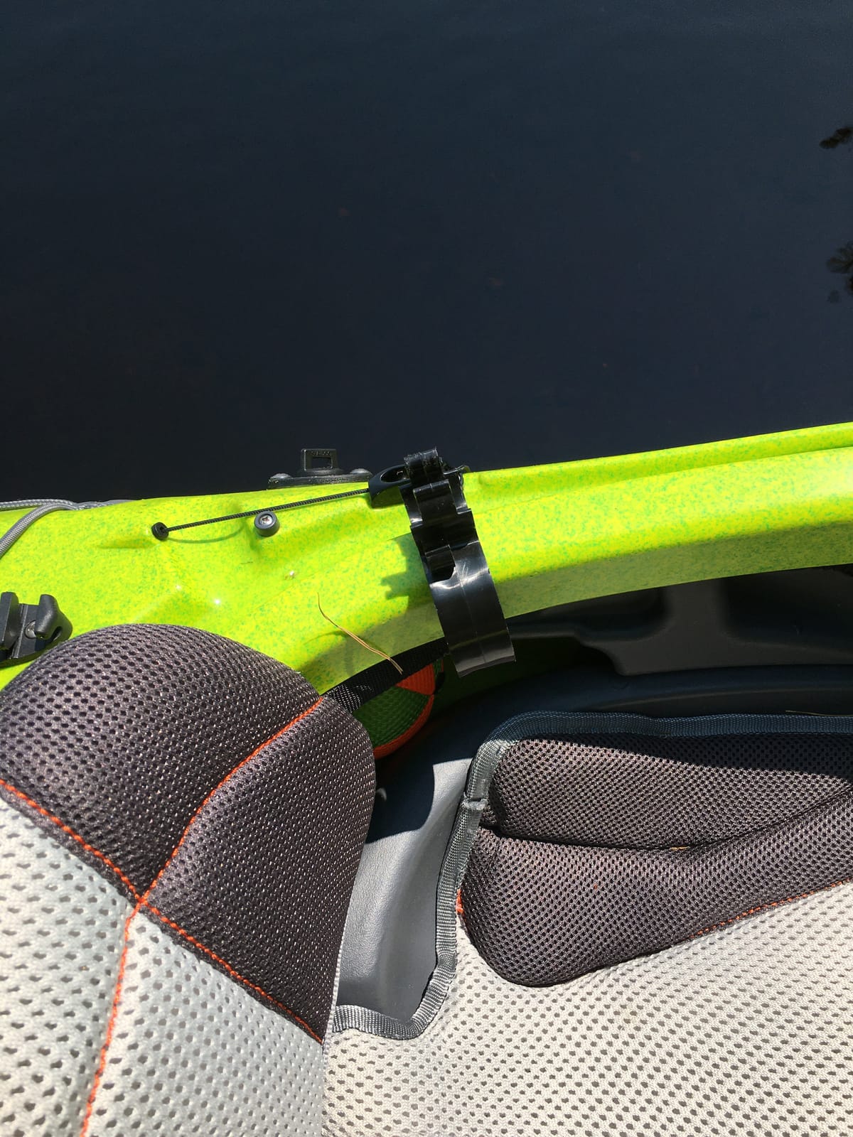 Patented Clip-On Removable Kayak Paddle Holder, Convenient Kayak Accessories for Secure Paddling, Clip for Kayak, Canoe and Boat - Cascade Creek customer photo 2