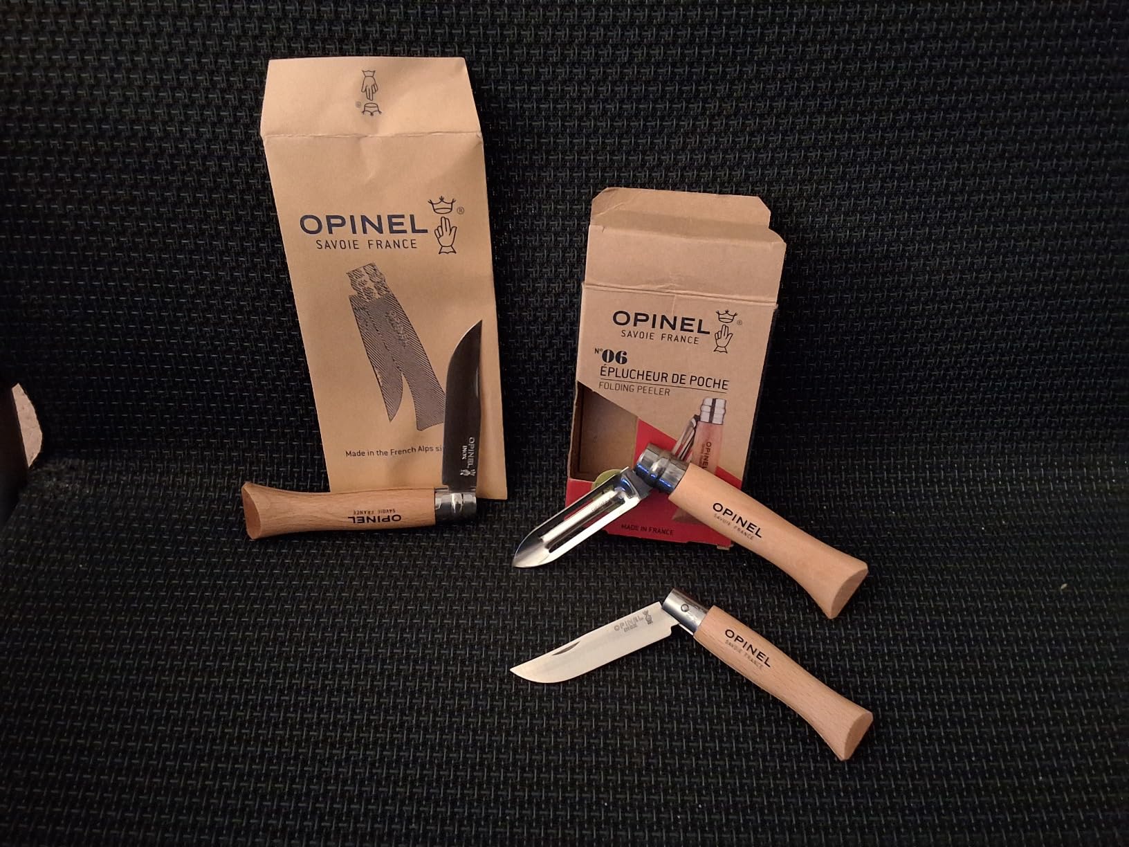 Opinel No. 09 INOX - Stainless Steel Folding Pocket Knife, Beechwood Handle customer photo 1