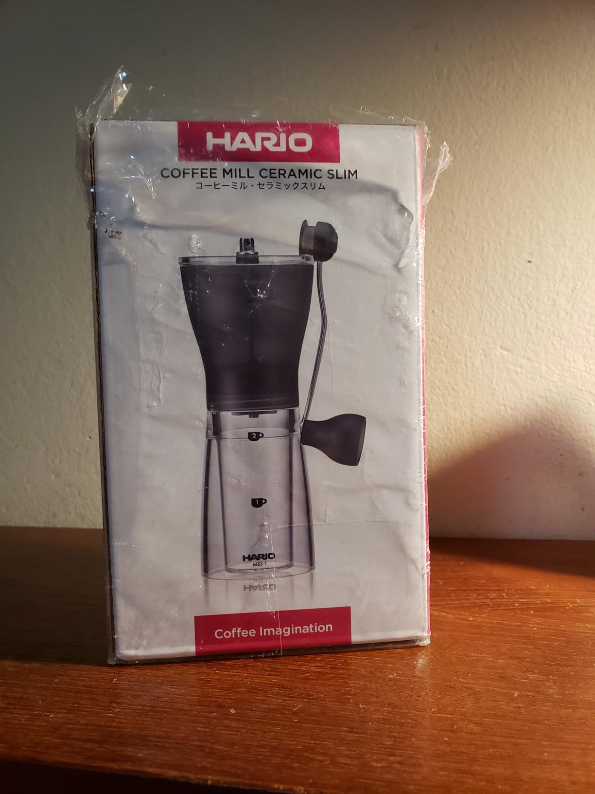 Hario Ceramic Coffee Mill-Original, Black customer photo 2