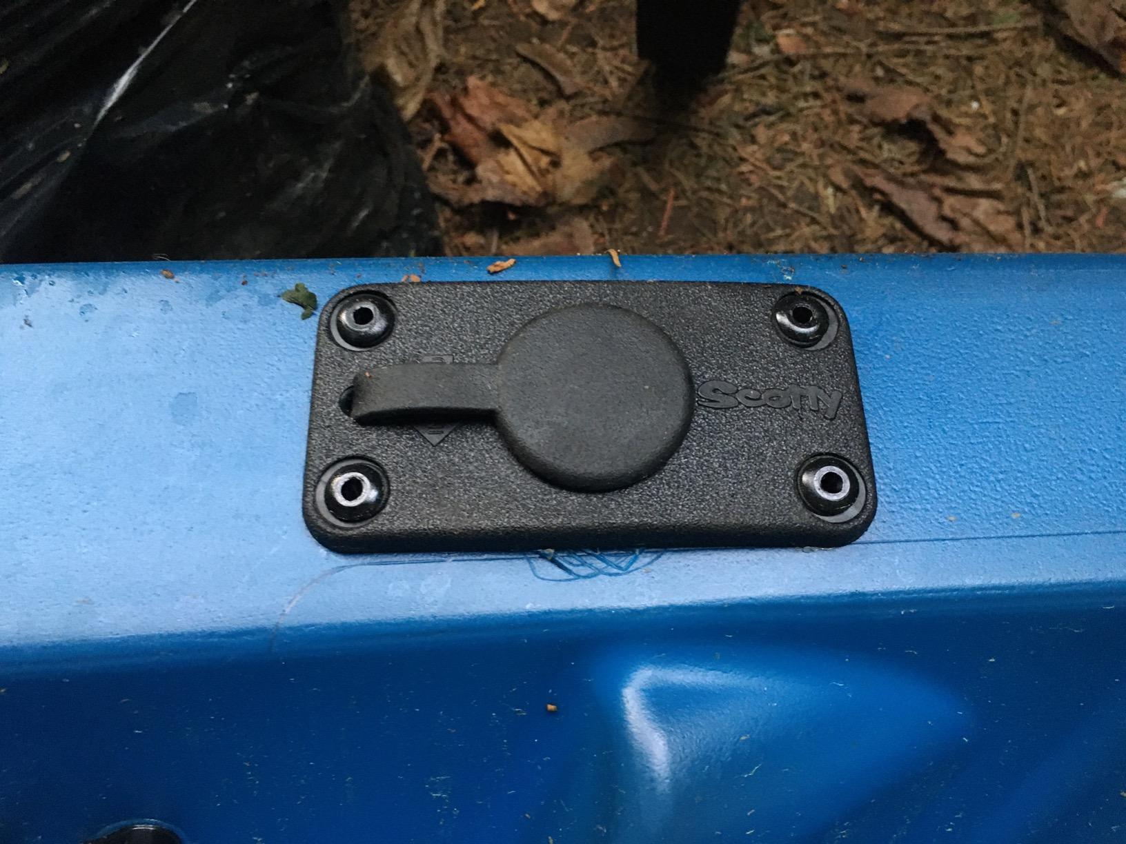 Scotty #0244-BK Flush Deck Mount with Rain Cap customer photo 2