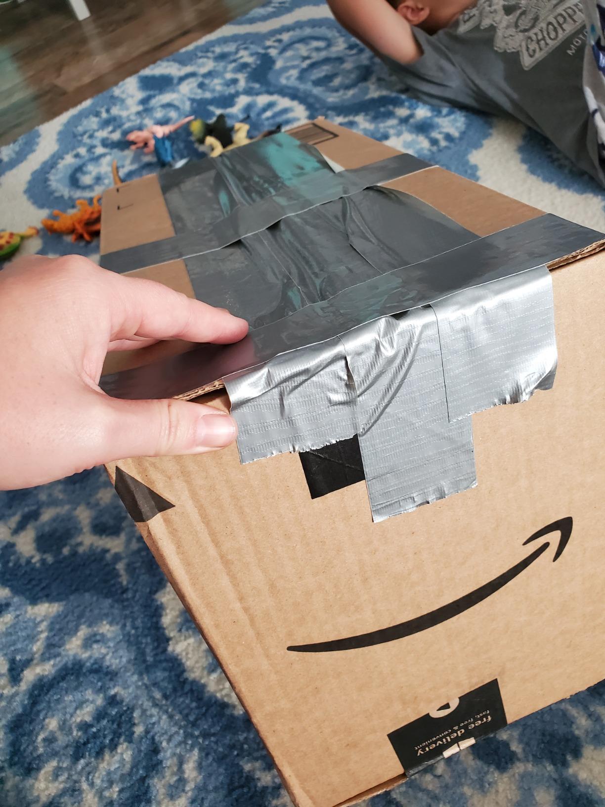 Duck Brand Max Strength Duct Tape - 1 Roll - Heavy Duty Hold - 1.88 Inch x 45 Yards - Silver (240201) customer photo 2