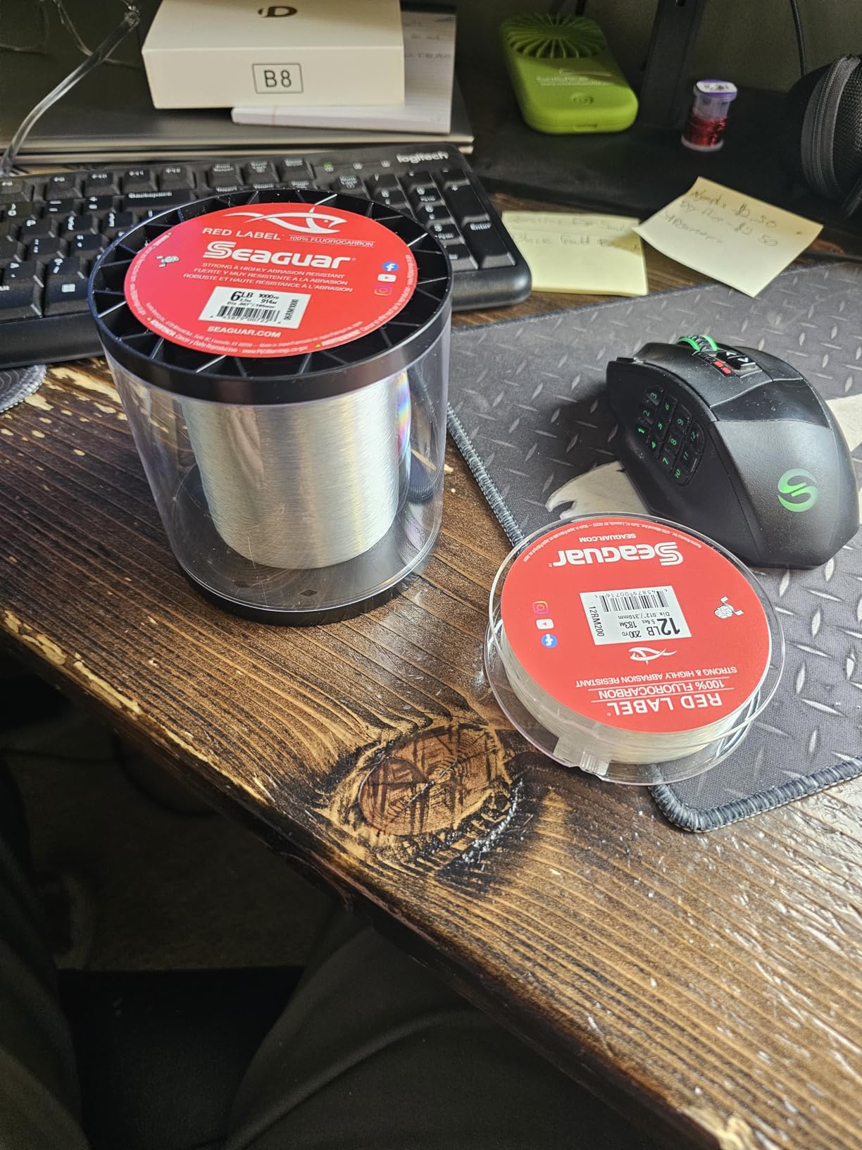 Seaguar Red Label Fishing Line for Power Baits & Heavy-Duty Applications, Freshwater, 100% Fluorocarbon, Clear, Multiple Sizes customer photo 1