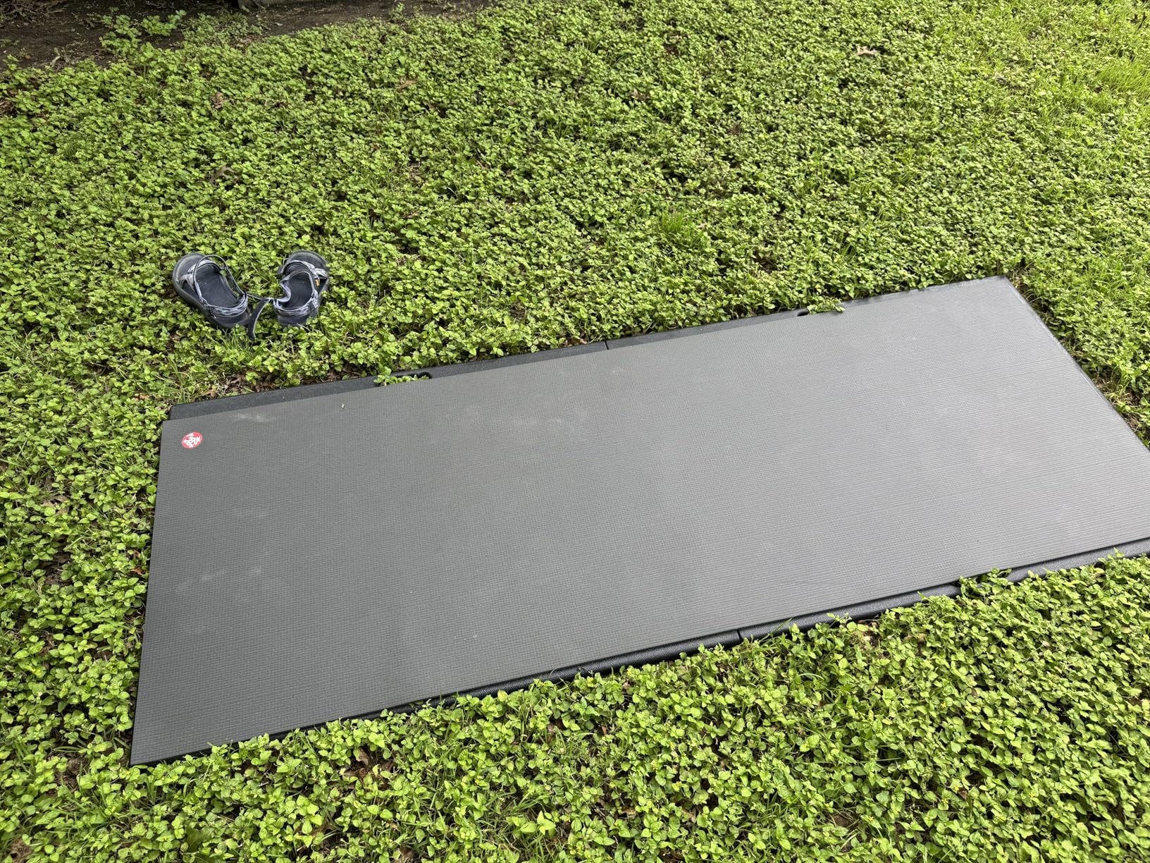 Yoga Mat Support Board - Portable Yoga Platform for Carpet, Grass & Uneven Surfaces - Indoor/Outdoor Stability Base for Yoga, Pilates & Barre - Thick, Durable, Lightweight - 73