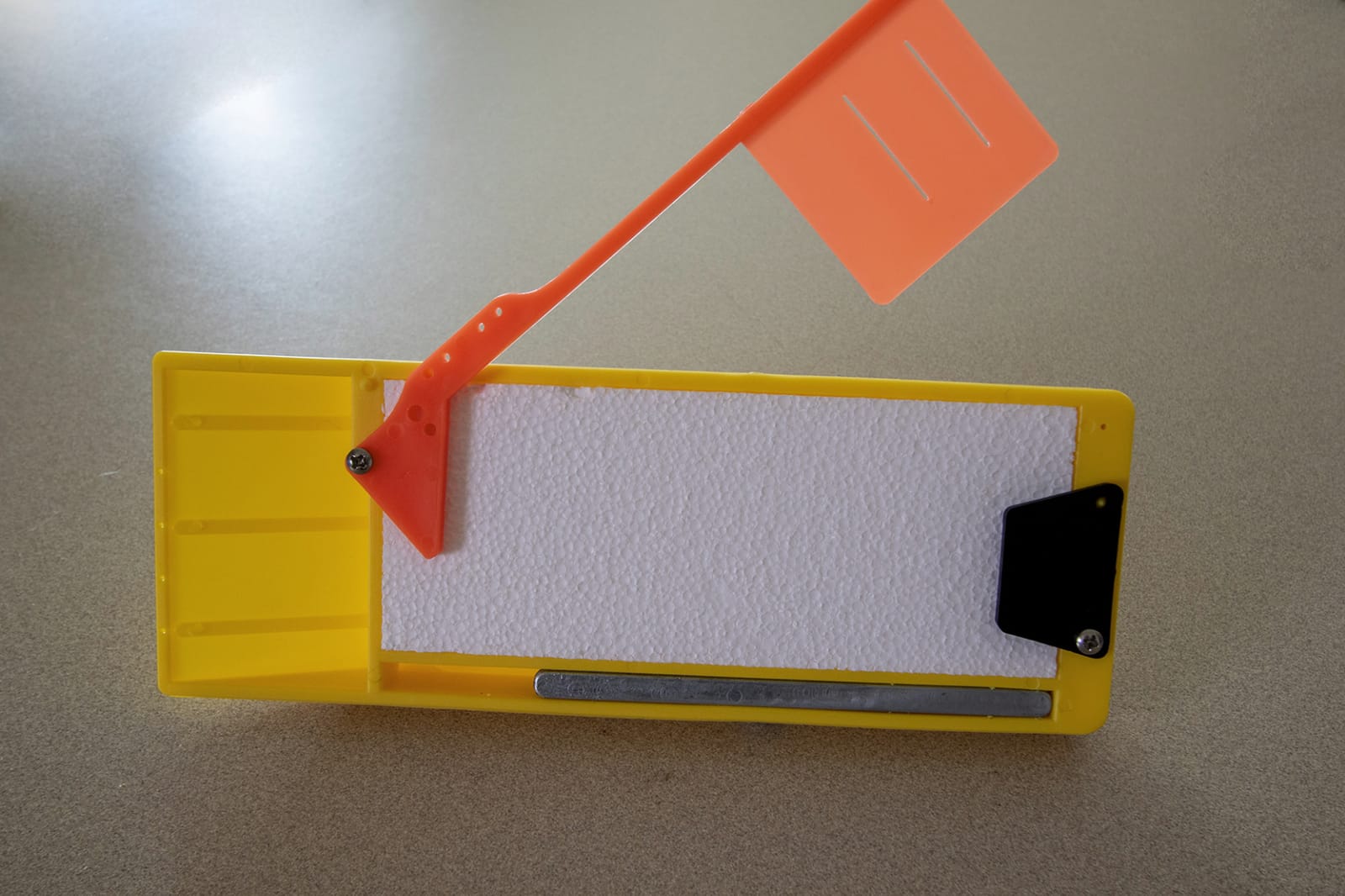 OR12L Left Side Planer with Flag, Yellow, 9-1/2