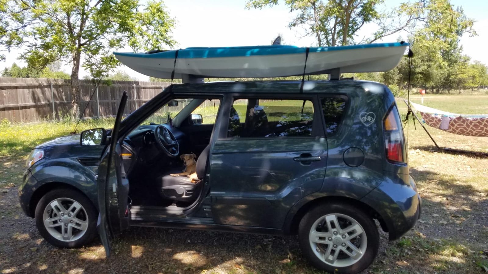 Attwood Universal Rack-Free Car-Top Kayak Carrier Kit, Foam Block Roof Transport System with Adjustable Straps & Bow/Stern Tie-Downs customer photo 2