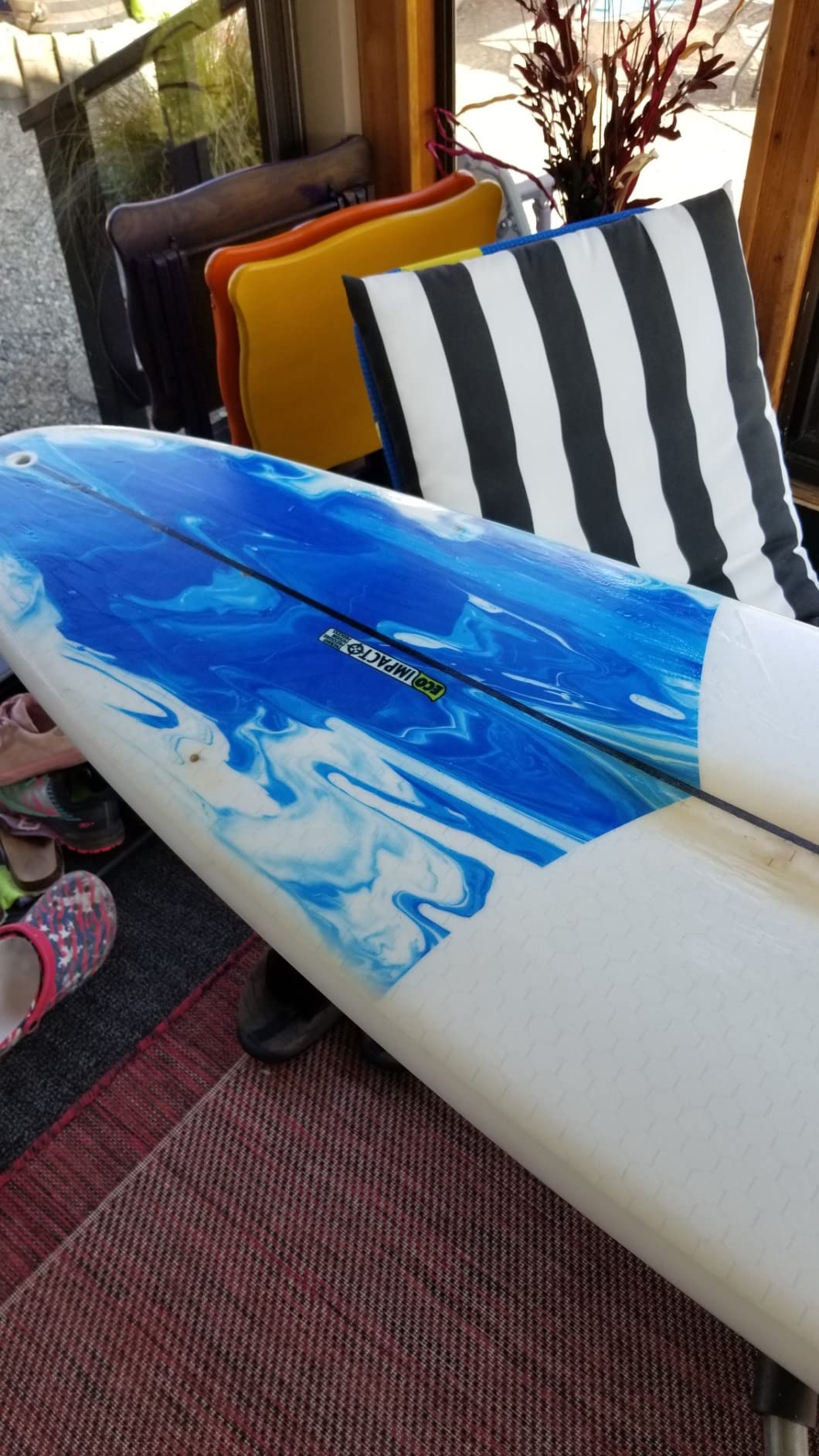 Polyester Sanding Resin with Catalyst - 8 oz Non-Tacky Sandable Fiberglass Laminating Resin for Surfboard Repairs customer photo 1