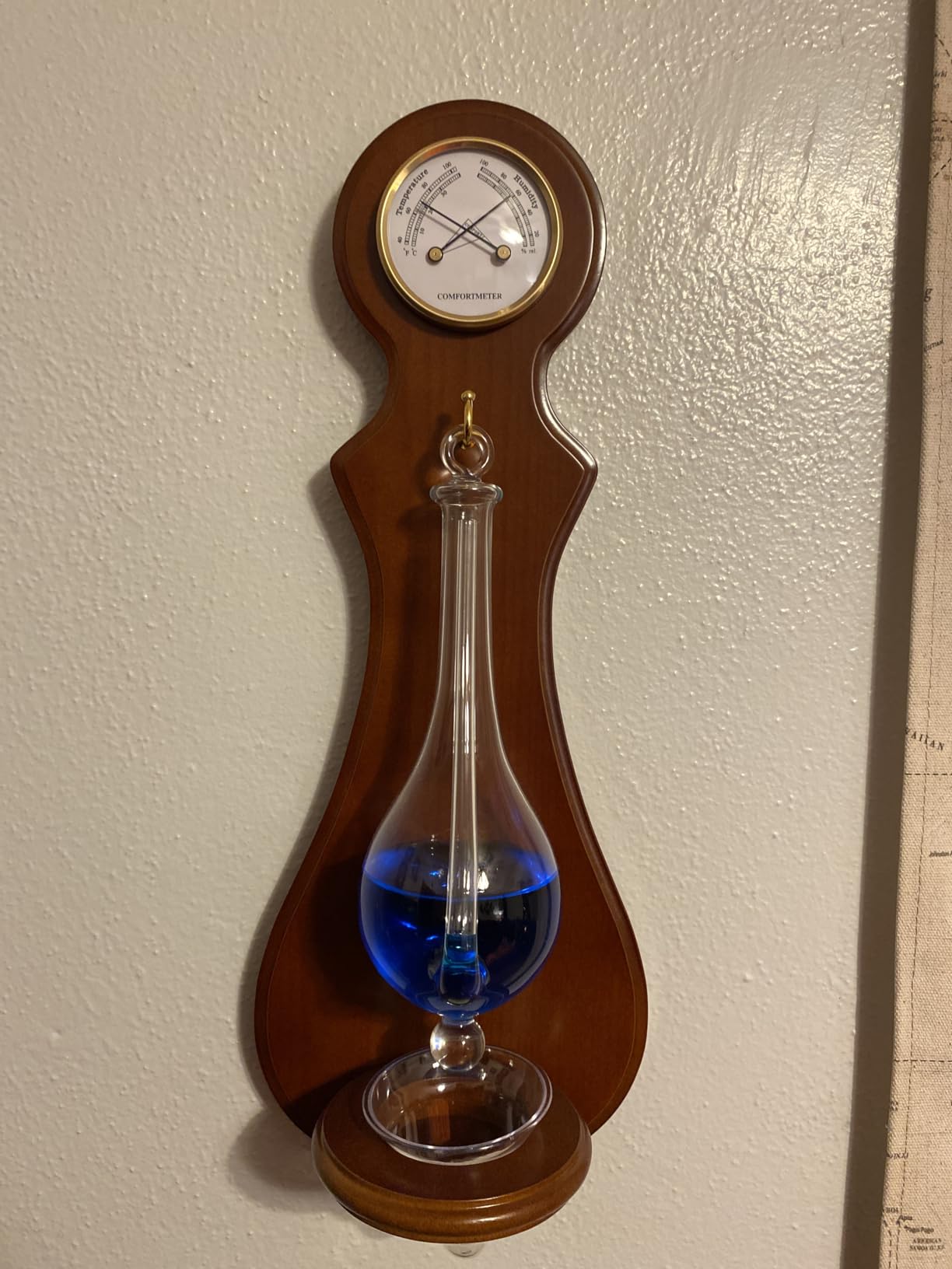 Ambient Weather BA212 Wall Mounted Weather Station | Cherry Finish customer photo 1