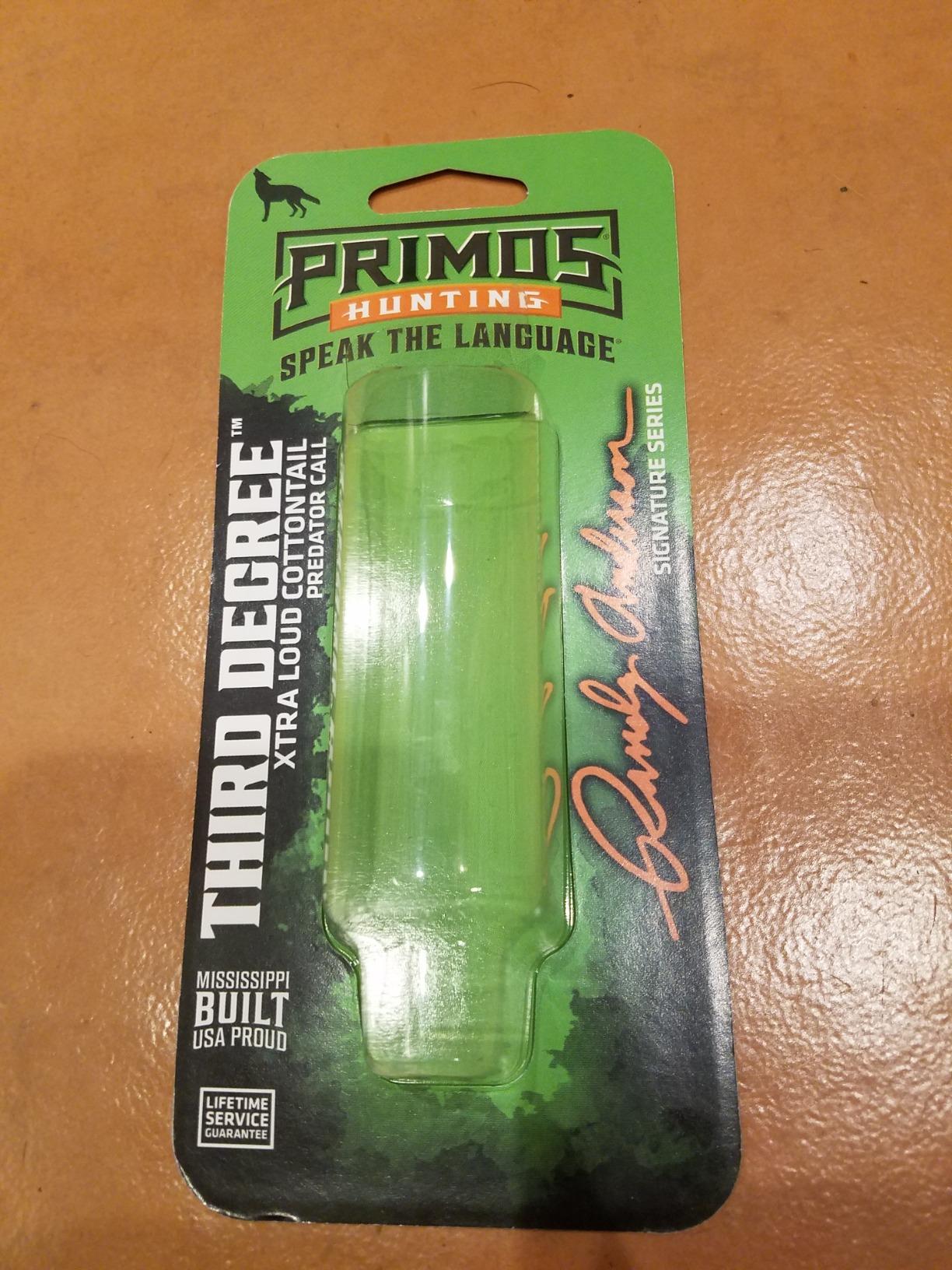 Primos Hunting Predator Call, The Third Degree, Randy Anderson | Model 372, super-high-pitched, raspy cottontail distress sound for calling coyotes from a distance customer photo 2