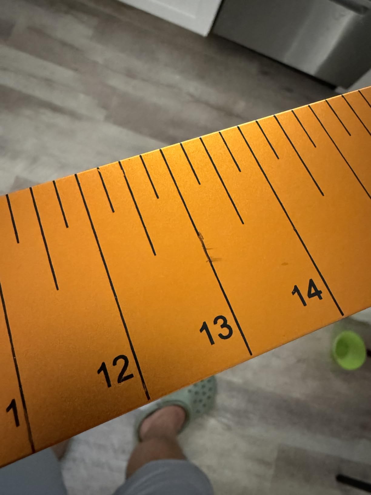 Frabill 1551 Benchmark Measuring Board, 2.5-Inches Wide by 22-Inches Long, Gold-Anodized Aluminum Finish customer photo 1
