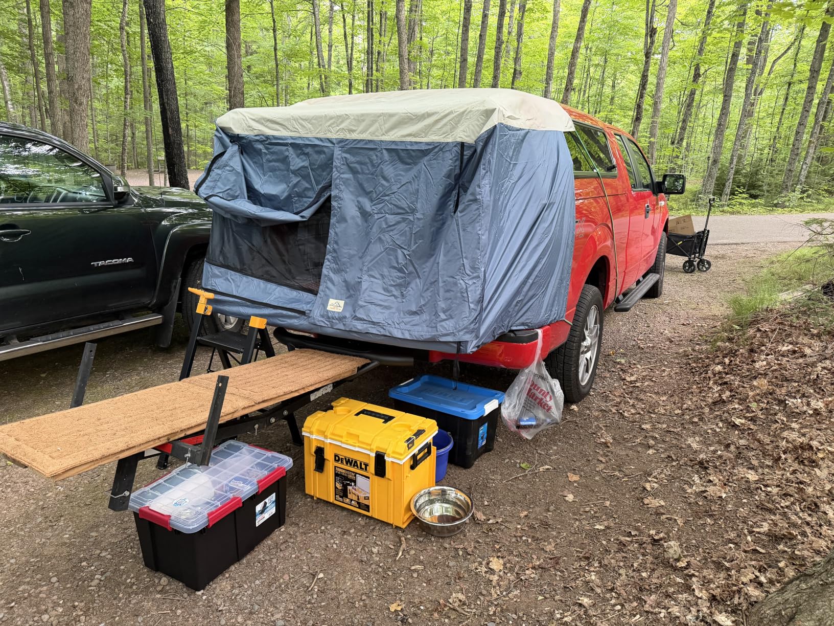 DAC Full-Size Truck Bed Tent for Caps - Fits Ford F-150, Chevy Silverado, Toyota Tundra, Tacoma (2005+) | Converts Truck with Cap into Camping Tent customer photo 1